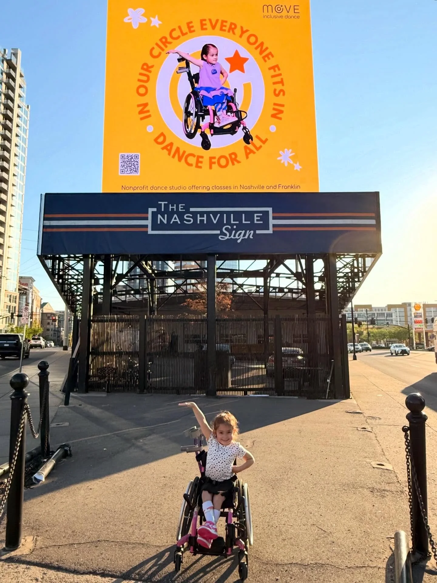 A moment she will never forget, and neither will we! 🥹

Have you caught our ad on @thenashvillesign sign this week?! It&rsquo;s up through the weekend, so if you catch it, snap a pic and tag us!