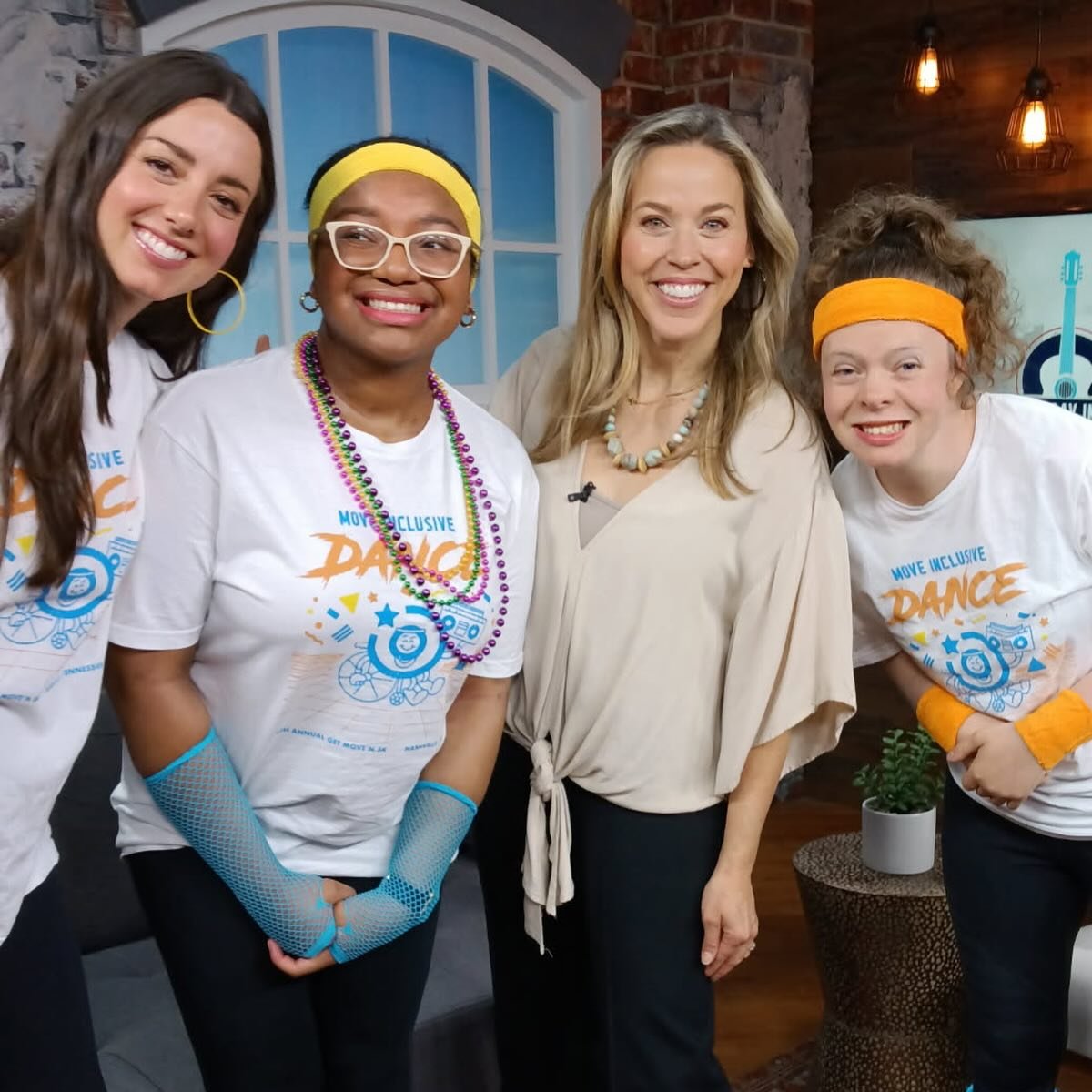 We brought all the 80s vibes to @todayinnashville! Catch us on @wsmvtv at 2:30 this afternoon sharing all about MOVE &amp; our Retro Run at Edwin Warner Park next Saturday, May 2nd ⚡️