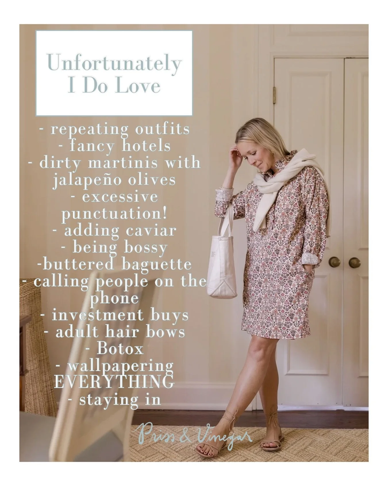 Unapologetically into allllll of these things ✌🏻 #sorrynotsorry