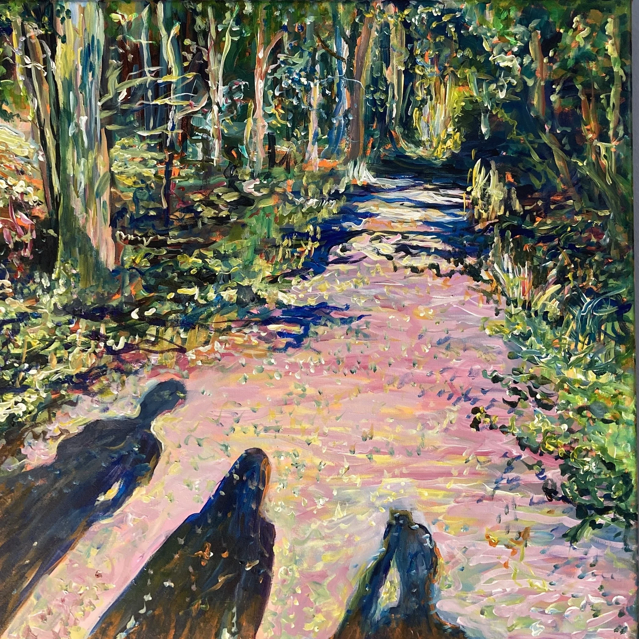 "Walk and talk"   50 x  50