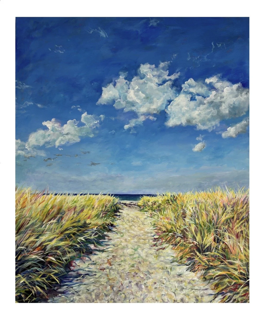 NYT! 
KUNSTTRYK NR 22 "Mellem strå og stilhed"
LIMITED EDITION 1-20
Signeret og nummereret  40 x 50 
PRIS UDEN RAMME 800kr 
