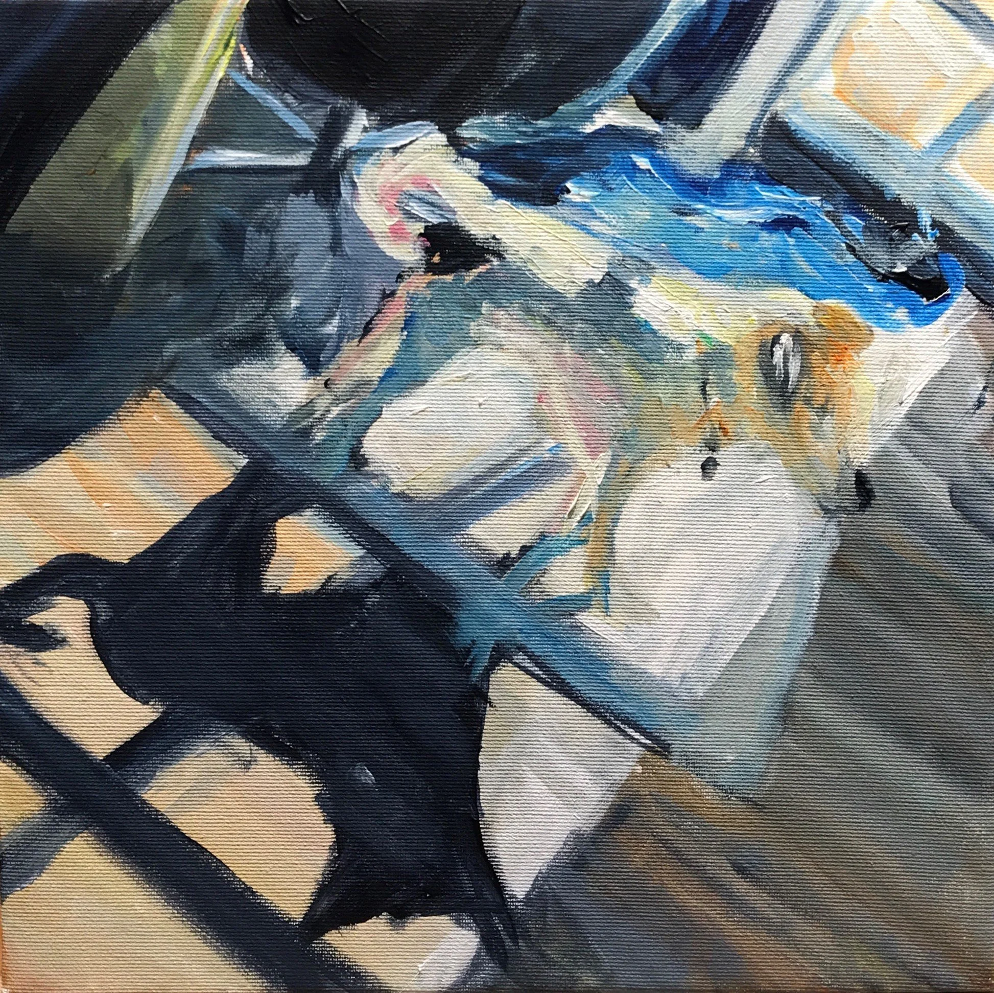 "Expect the unexpected" 30 x 30 (SOLGT)