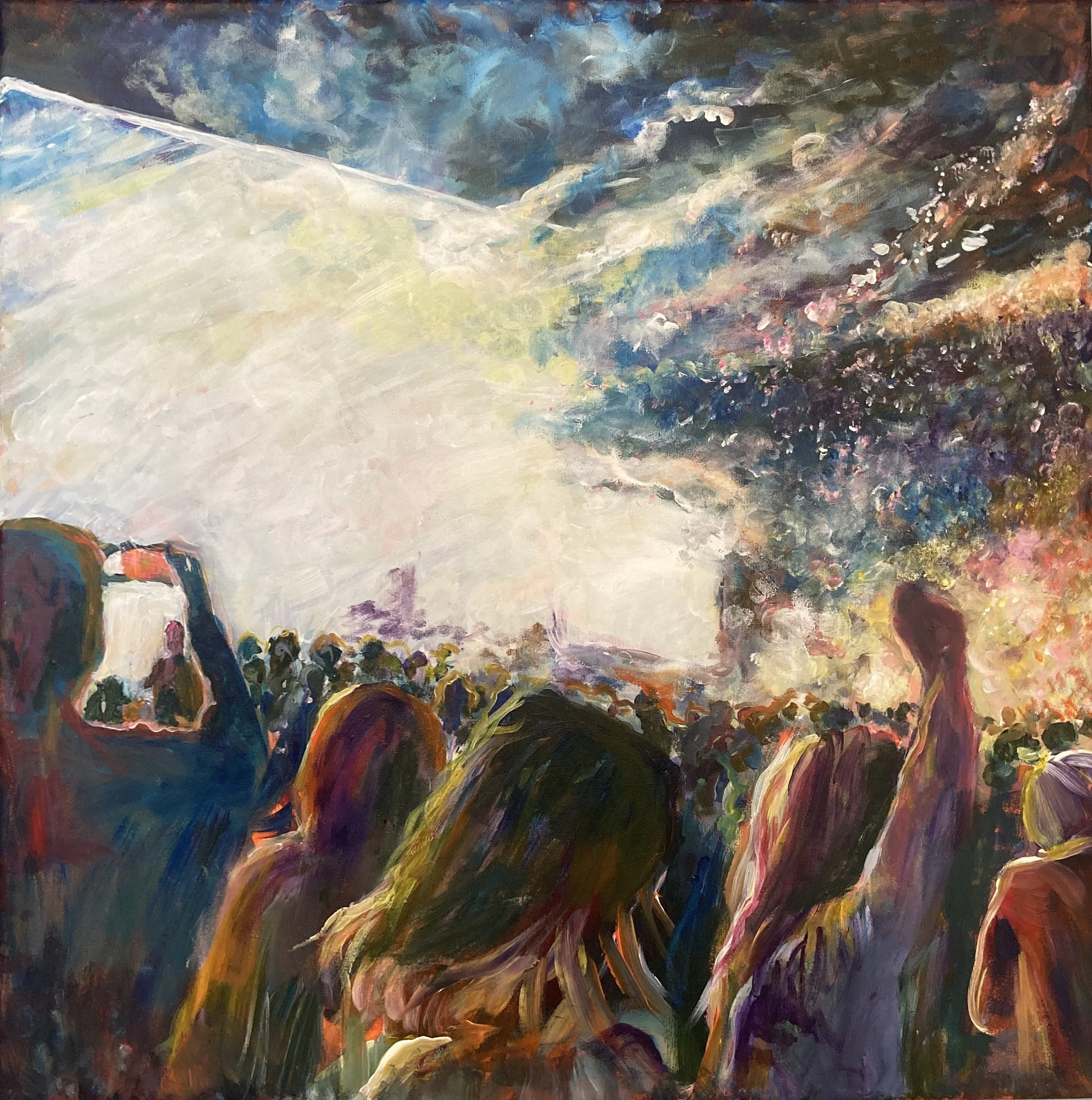 "Forenet i musikken"  50 x 50