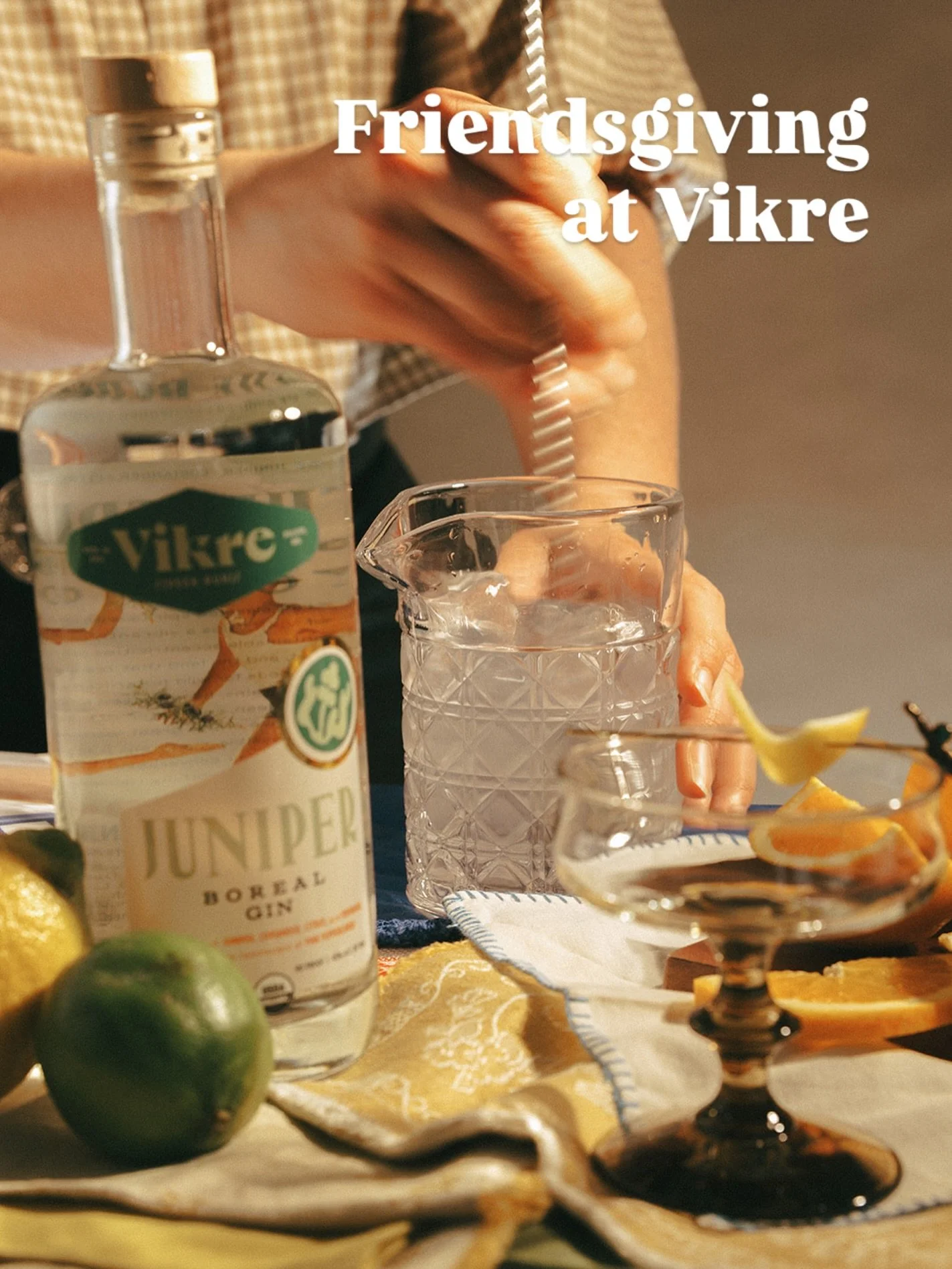 We are doing Friendsgiving all day today!!! Happy hour all day + first day of Small Business Weekend sales! 20% off bottles, 30% off Vikre clothing, and 60% off remaining Briar 4 packs through Sunday! Woohoo!