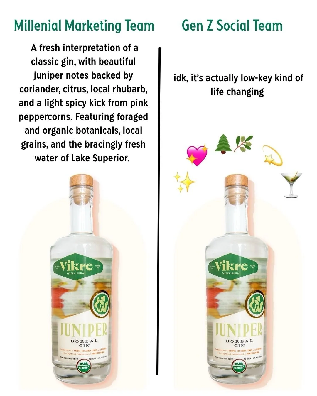 Our Gen Z bartenders said this was a trend, so&hellip;What&rsquo;s funny to me about it is that it implies we have a marketing team and social media team when it&rsquo;s just me (Emily) trying to figure out what counts as content these days. 😘 Also,