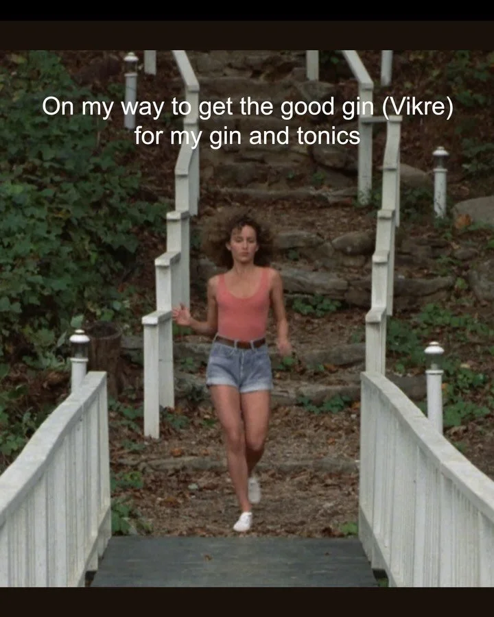 A reminder, if you needed one, that gin and tonics are delicious with good gin; our &Oslash;vrevann aquavit is really good in lemonade; and we have happy hour! Huzzah!
