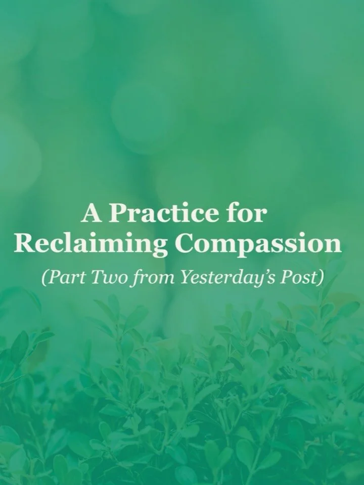 This post is a follow-up to yesterday&rsquo;s carousel on dehumanization.

If you&rsquo;re wanting to take this work deeper&mdash;not just conceptually, but in your body&mdash;here&rsquo;s a somatic inquiry practice to guide you.

Start by asking you