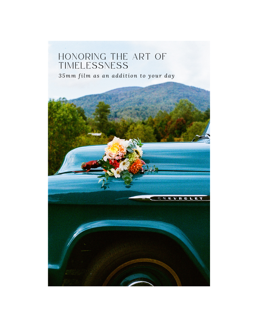 Honoring the art of timelessness: 35mm film as an addition to your day 