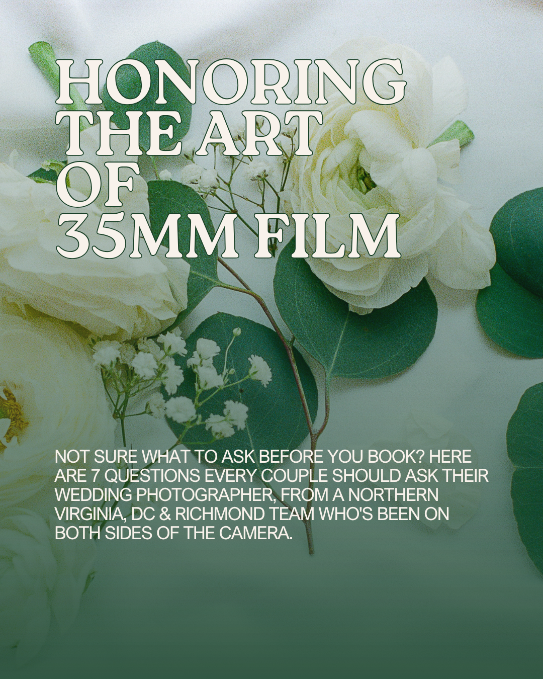 Honoring the art of timelessness: 35mm film as an addition to your day 