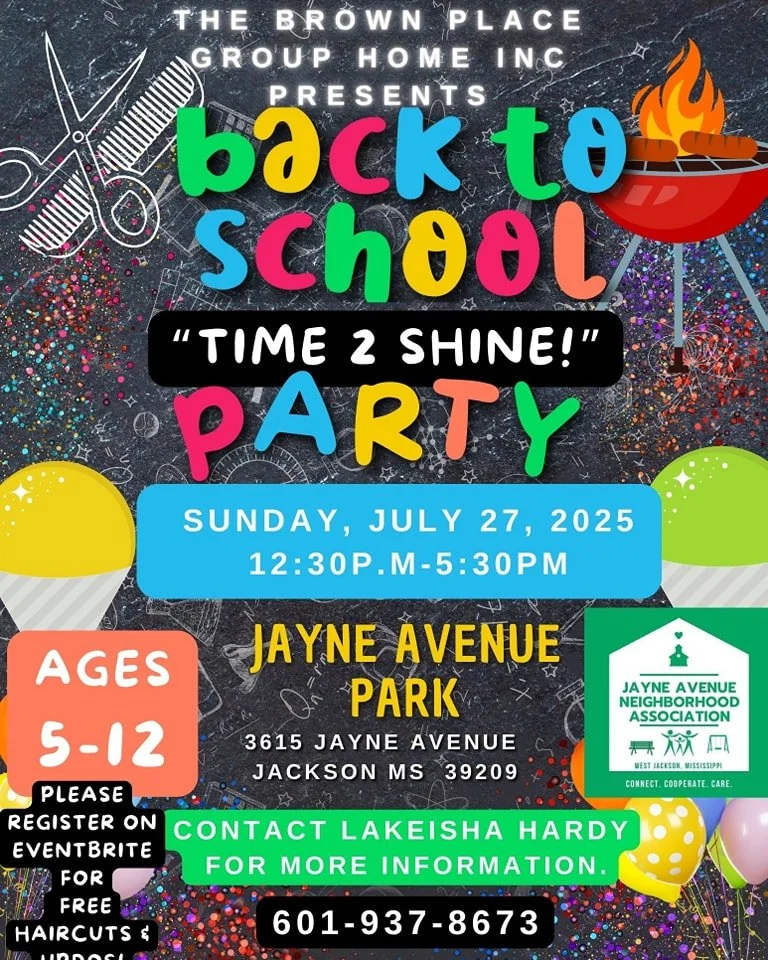 Back to School “Time 2 Shine!” Party