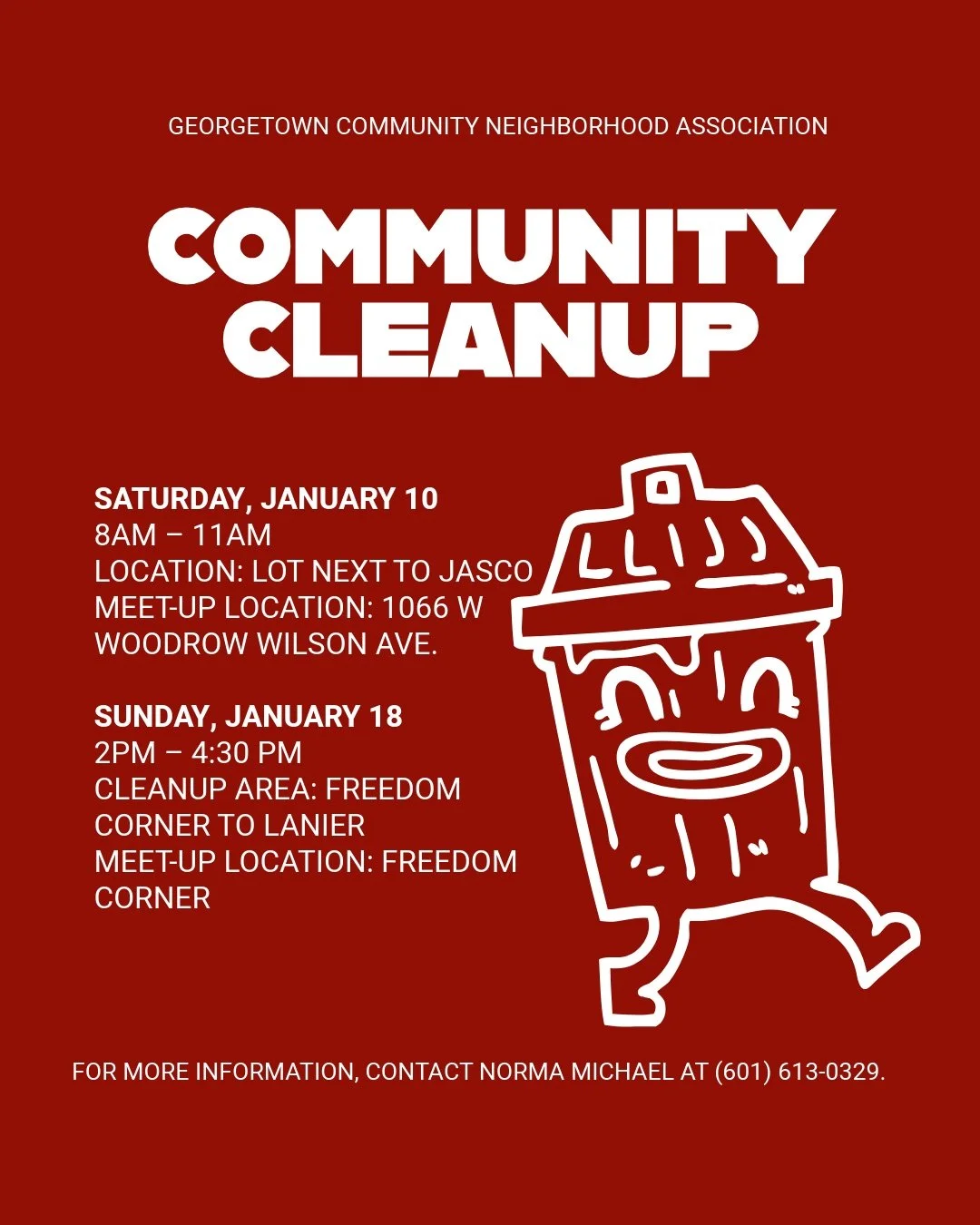 Georgetown Community Cleanup