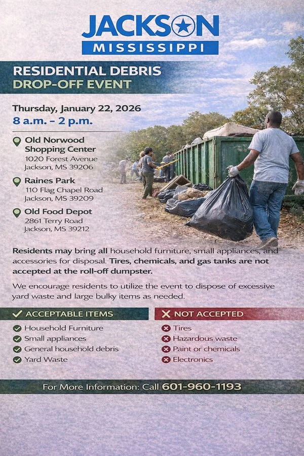 Residential Debris Drop-Off Event