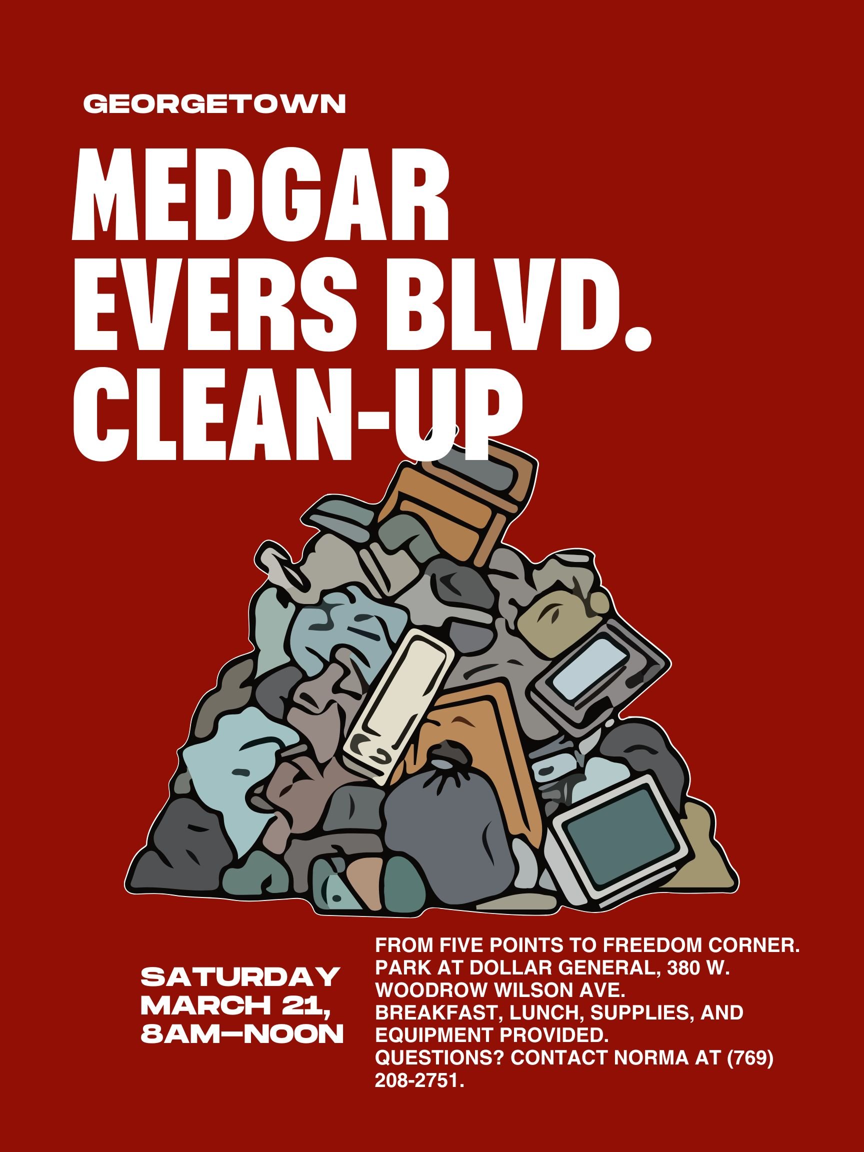 The Medgar Evers Blvd. Clean-Up