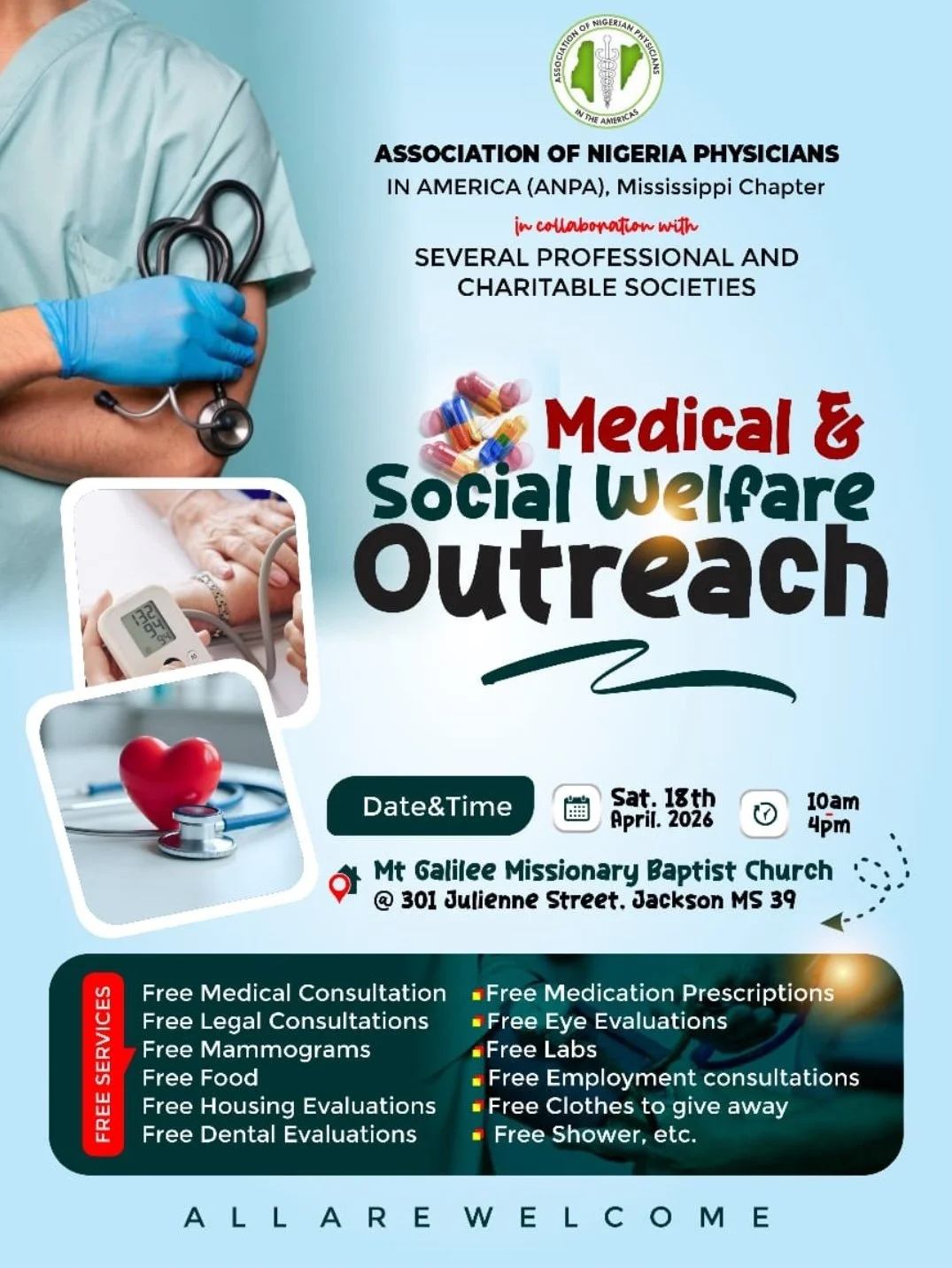 Medical and Social Welfare Outreach