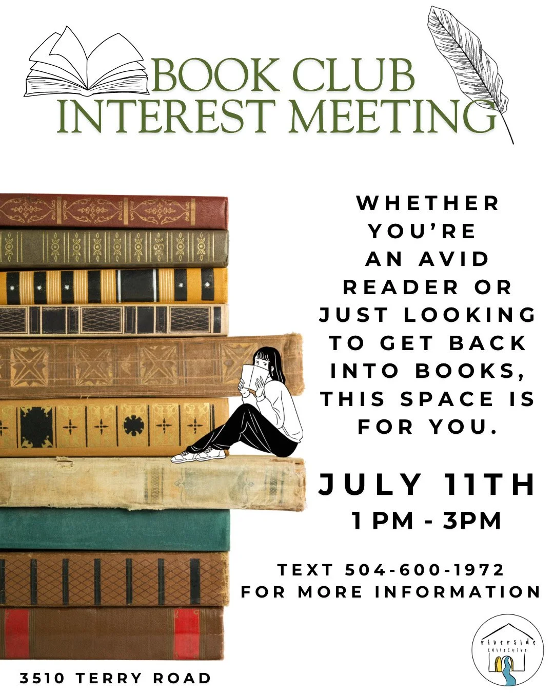 Riverside Collective Book Club Interest Meeting