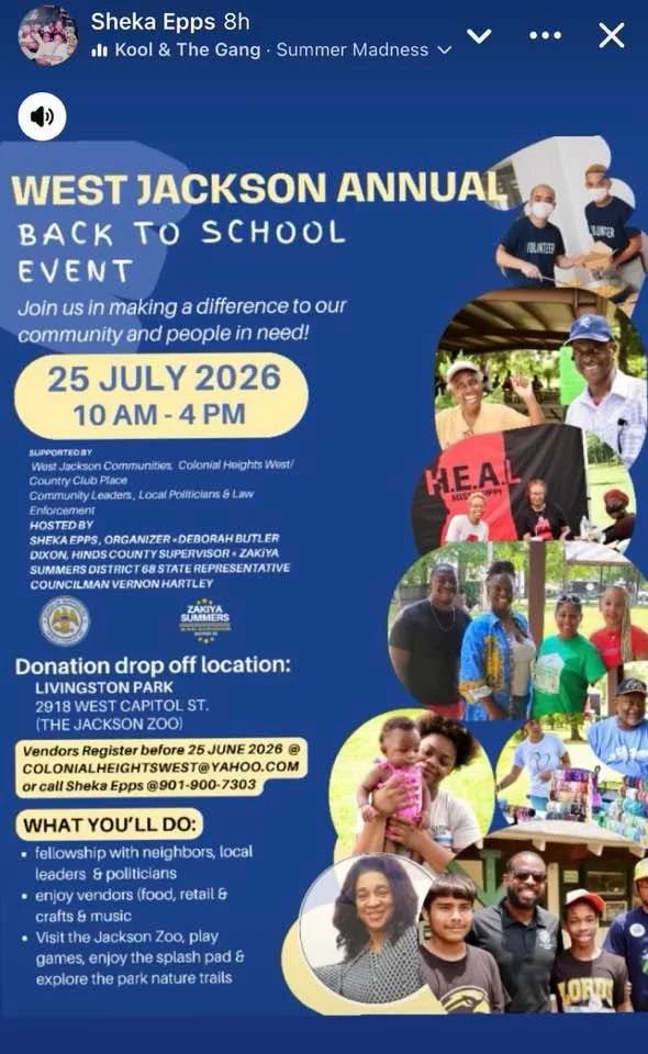 West Jackson Annual Back to School Event