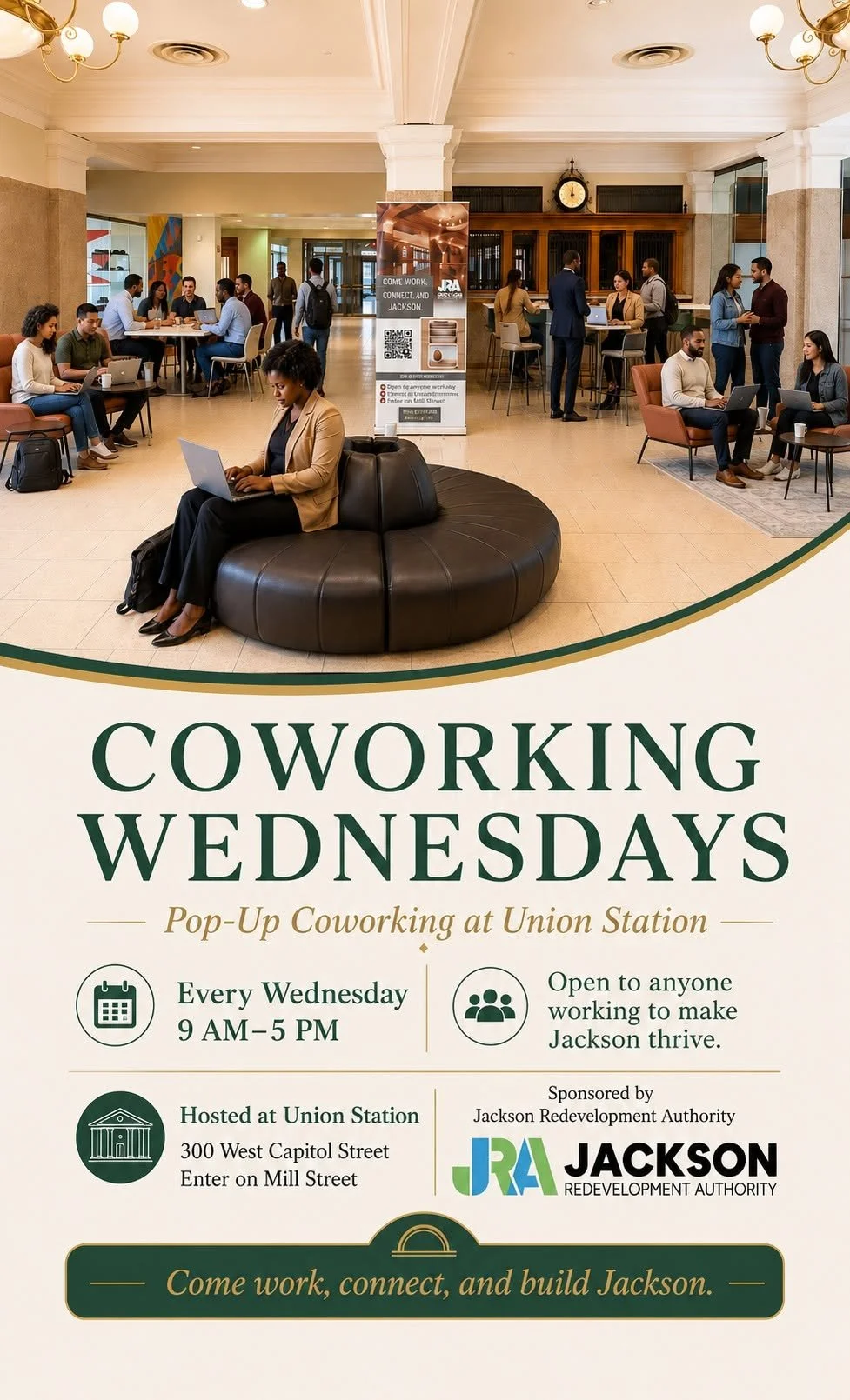 Coworking Wednesdays: Pop-Up Coworking at Union Station