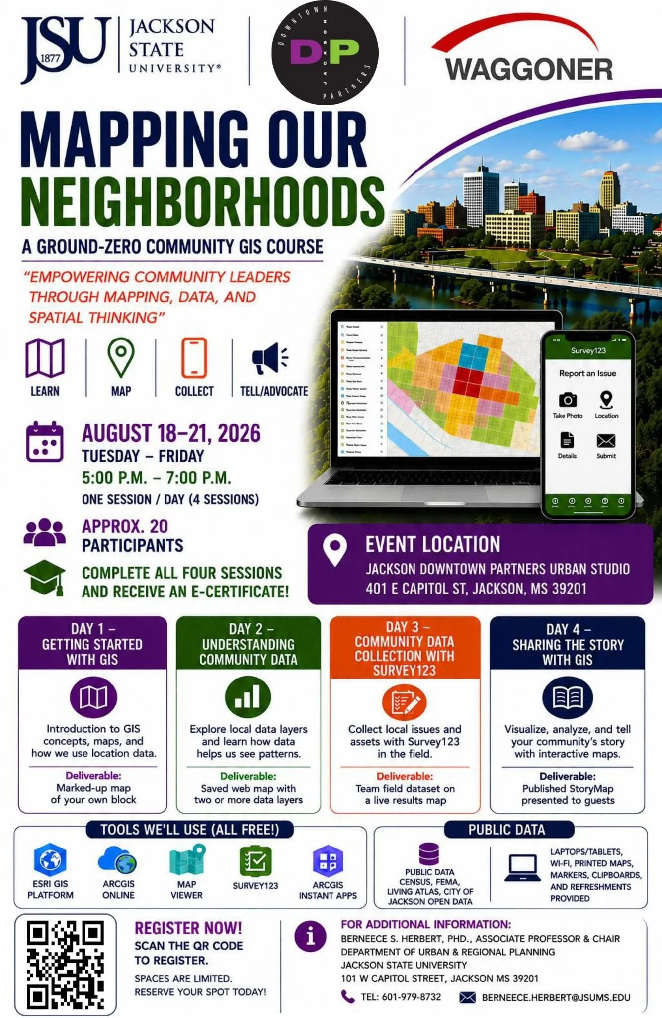 Mapping Our Neighborhoods: A Ground-Zero Community GIS Course