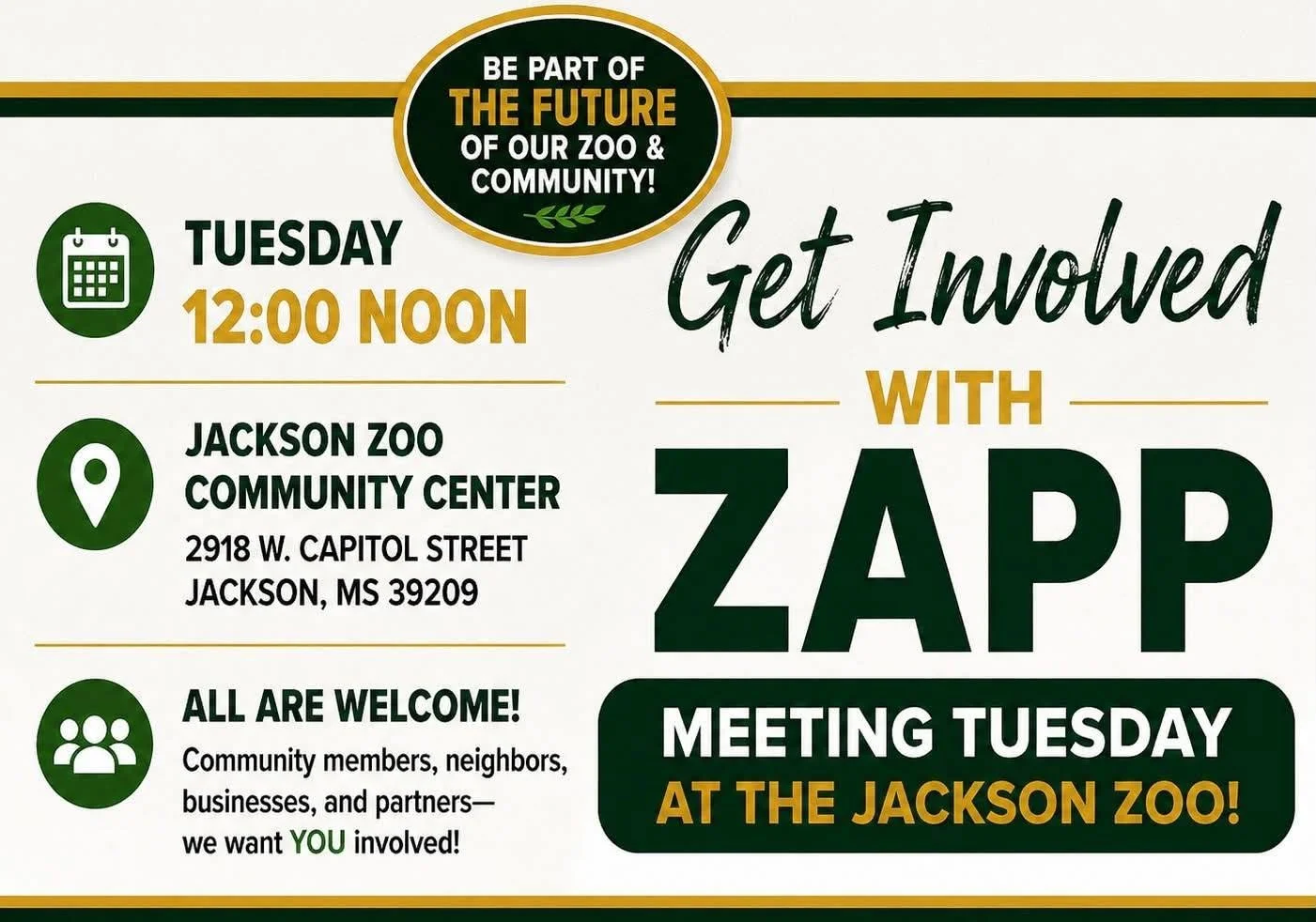 Zoo Area Progressive Partnership Meeting