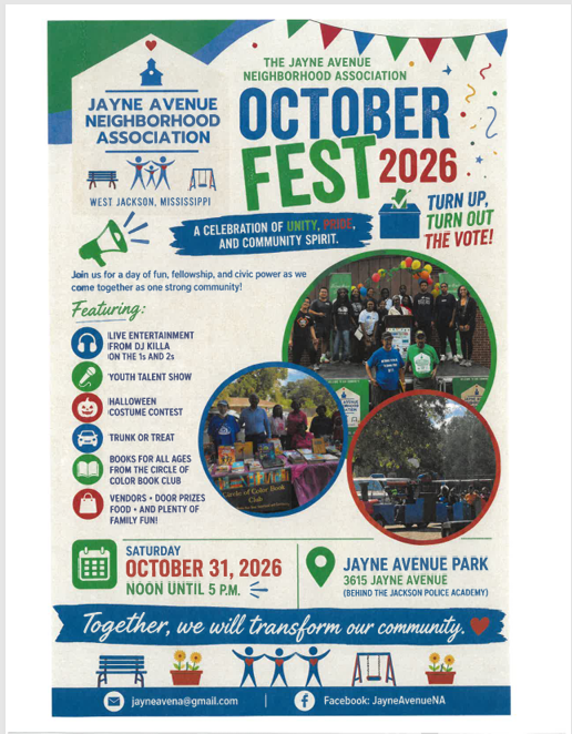 Jayne Avenue Neighborhood Association October Fest 2026: A Celebration of Unity, Pride, and Community Spirit