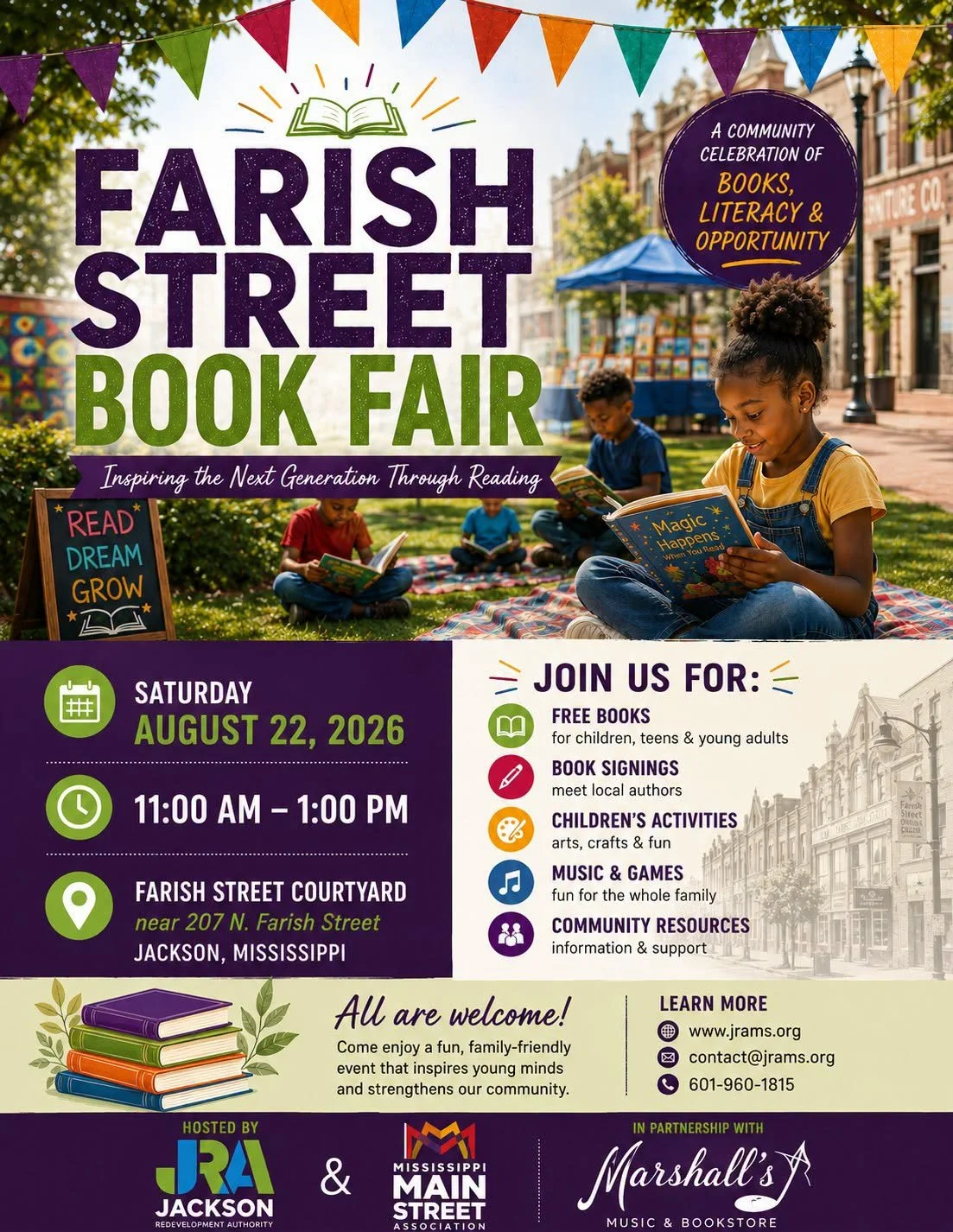 Farish Street Book Fair: Inspiring the Next Generation Through Reading