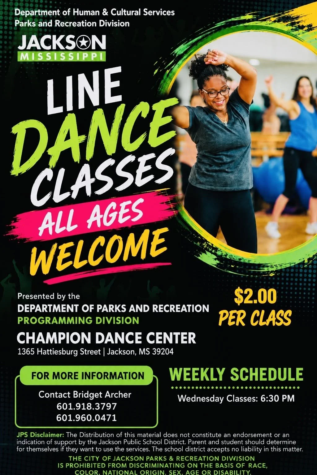 Line Dance Classes at Champion Dance Center