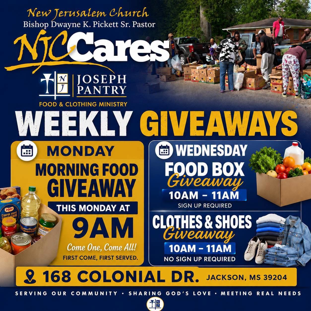 NJC Cares Wednesday Food Box Giveaway
