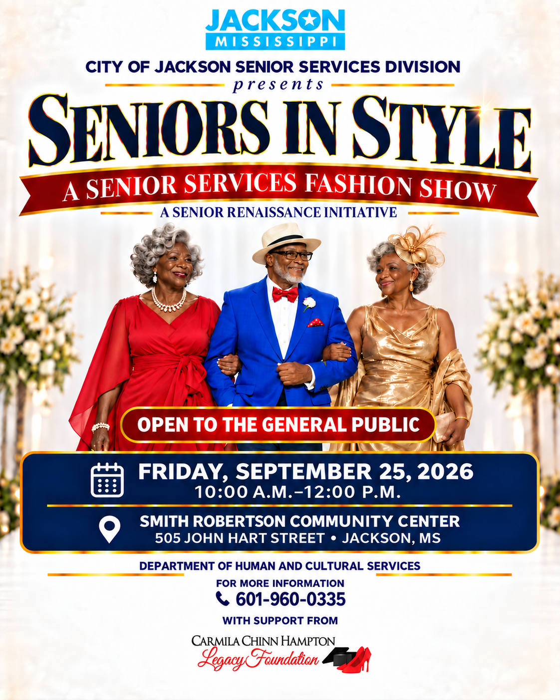 Seniors in Style: A Senior Services Fashion Show