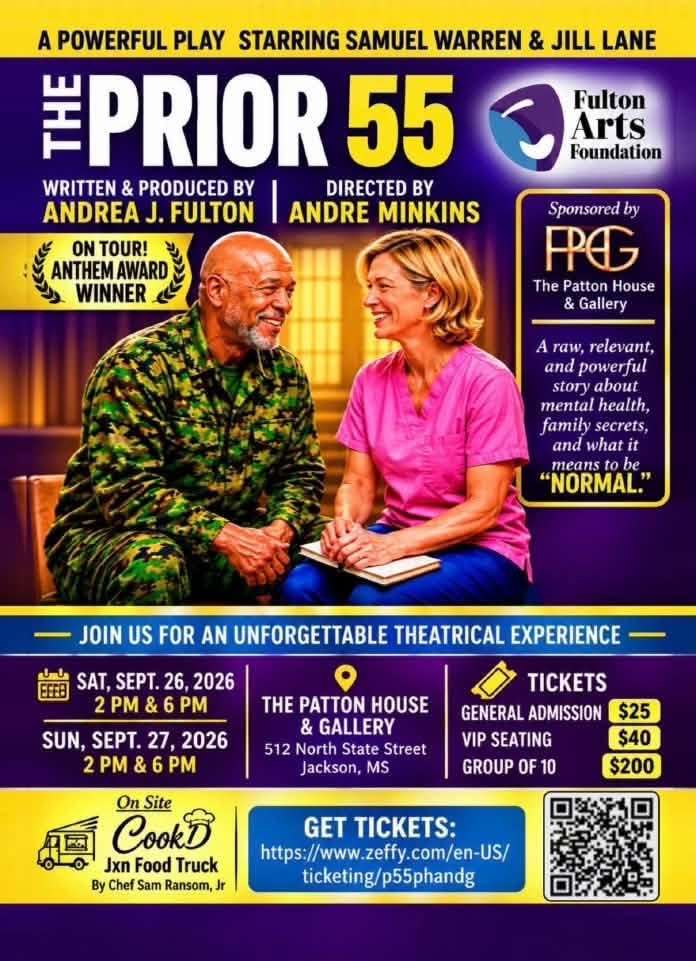 The Prior 55: A Play by Andrea J. Fulton