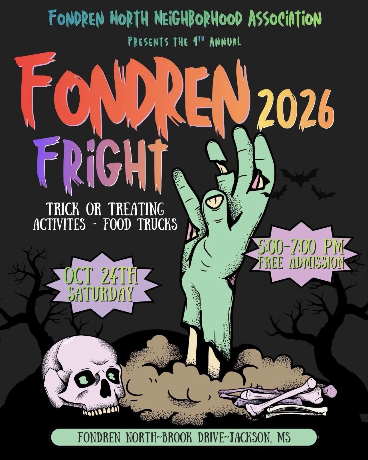 Fondren Fright 2026: 4th Annual Halloween Celebration