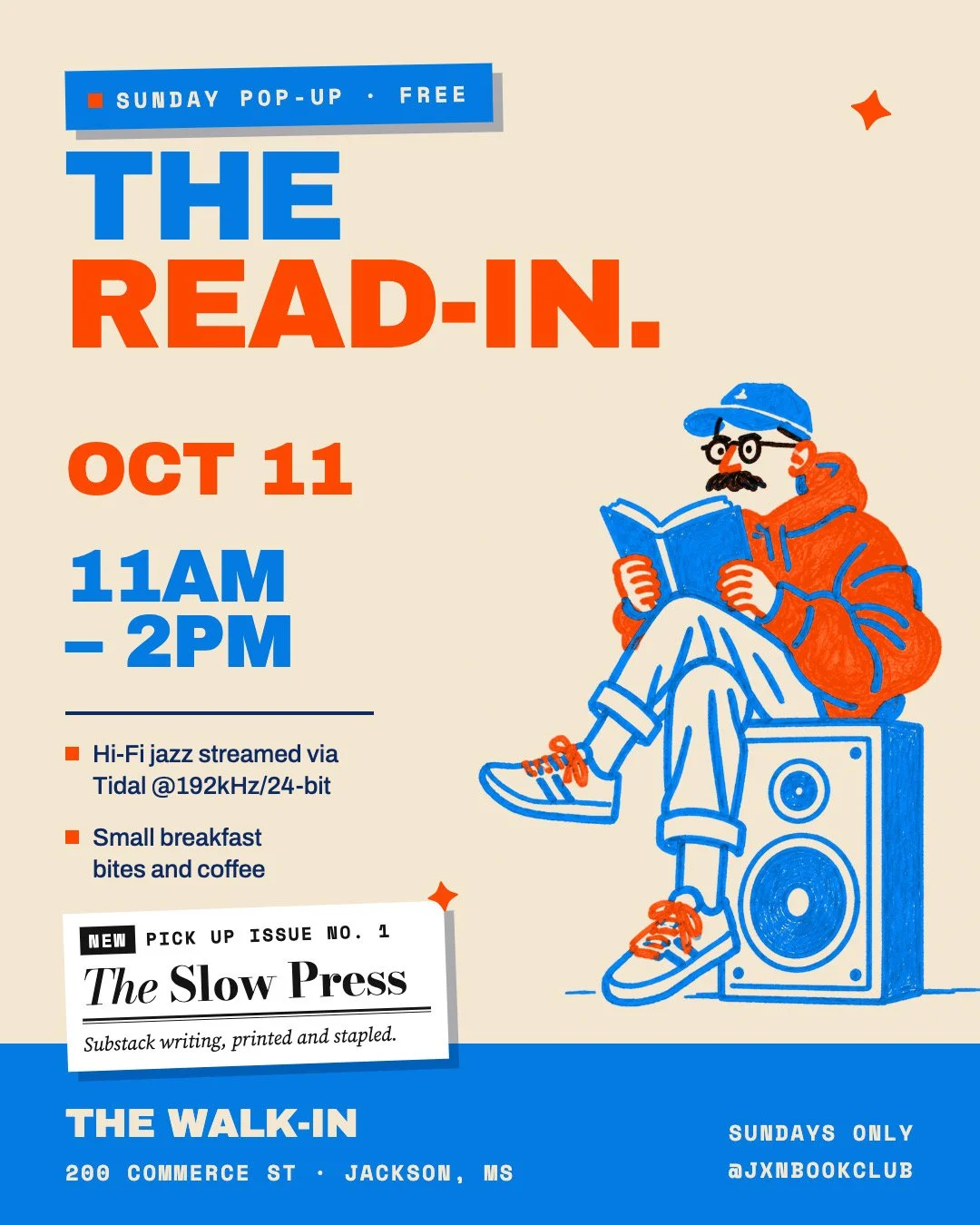 The Read-In: Sunday Pop-Up at The Walk-In
