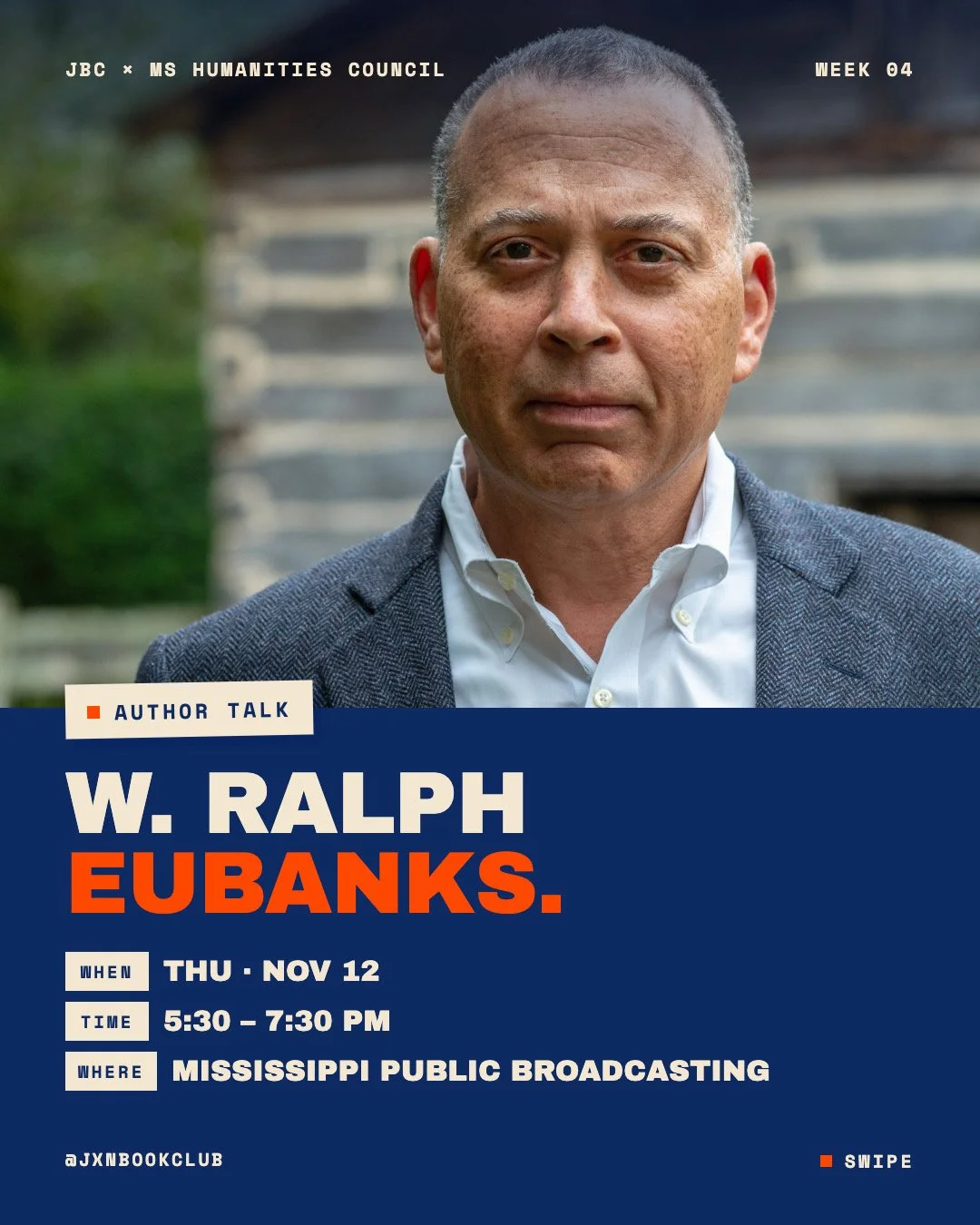 Author Talk: W. Ralph Eubanks at Mississippi Public Broadcasting