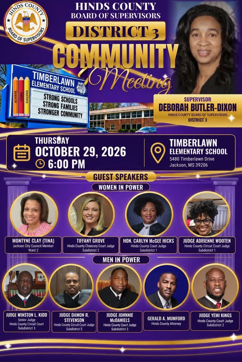 Hinds County District 3 Community Meeting