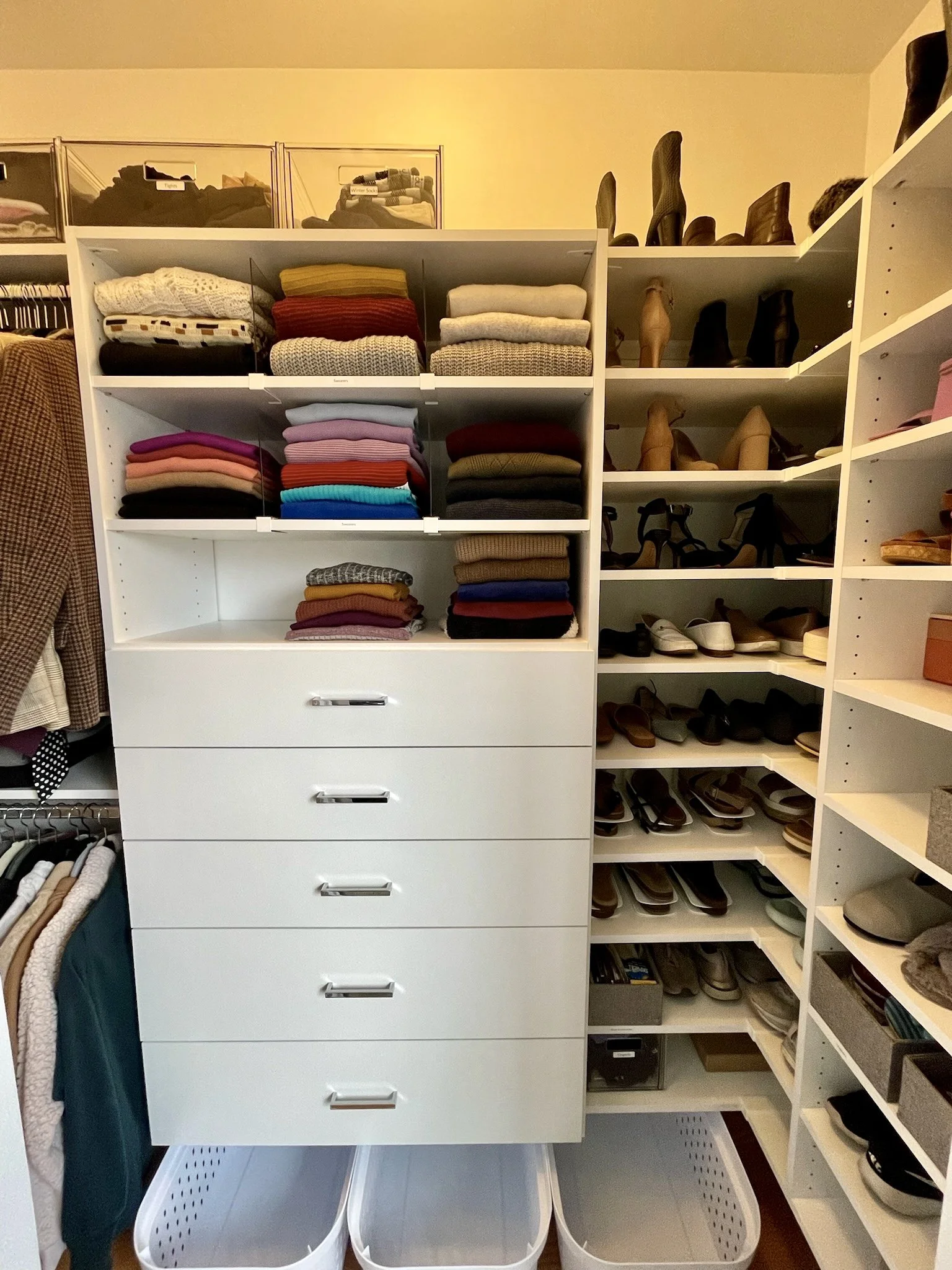 Primary Closet After