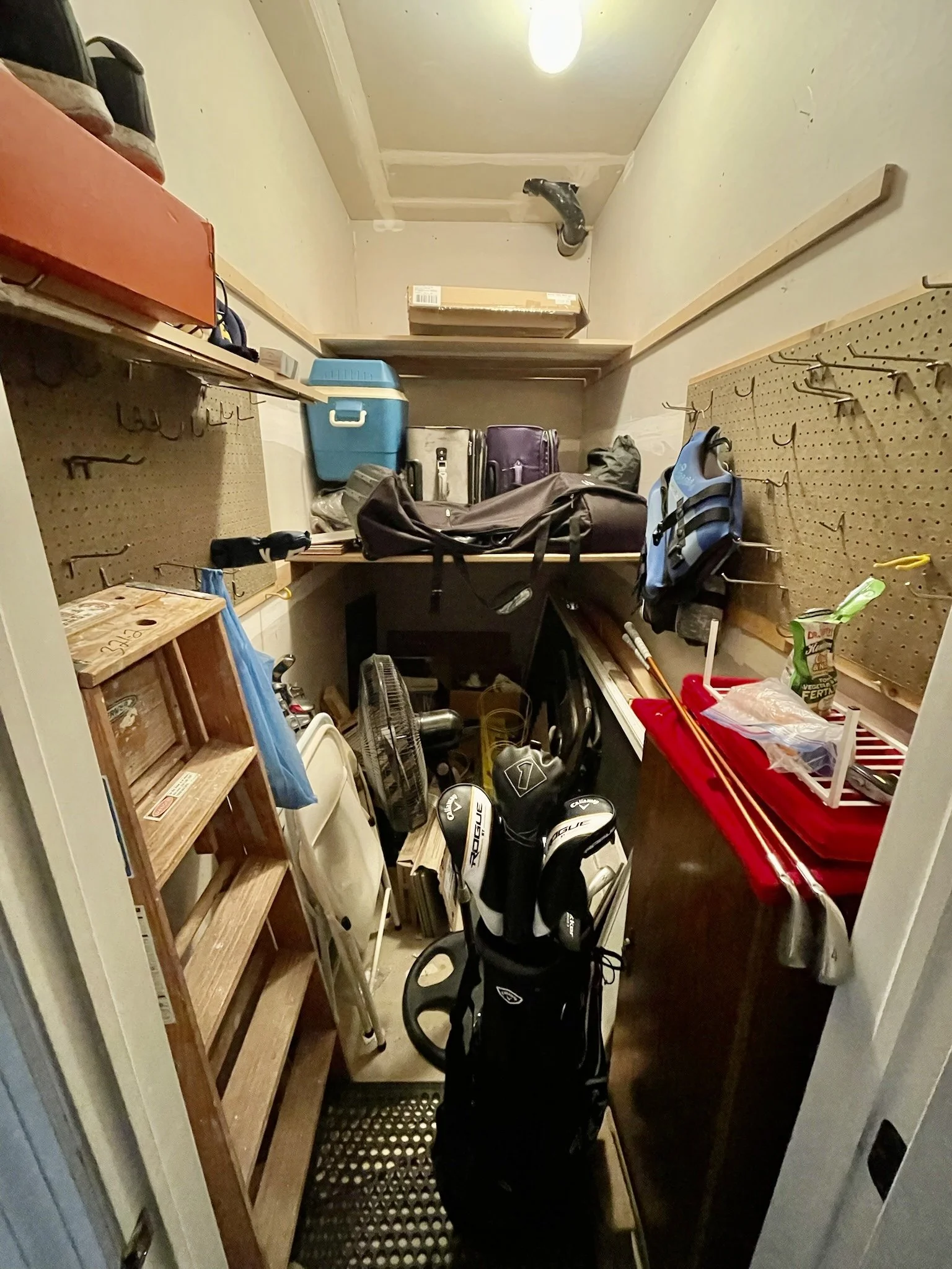Storage Unit Before