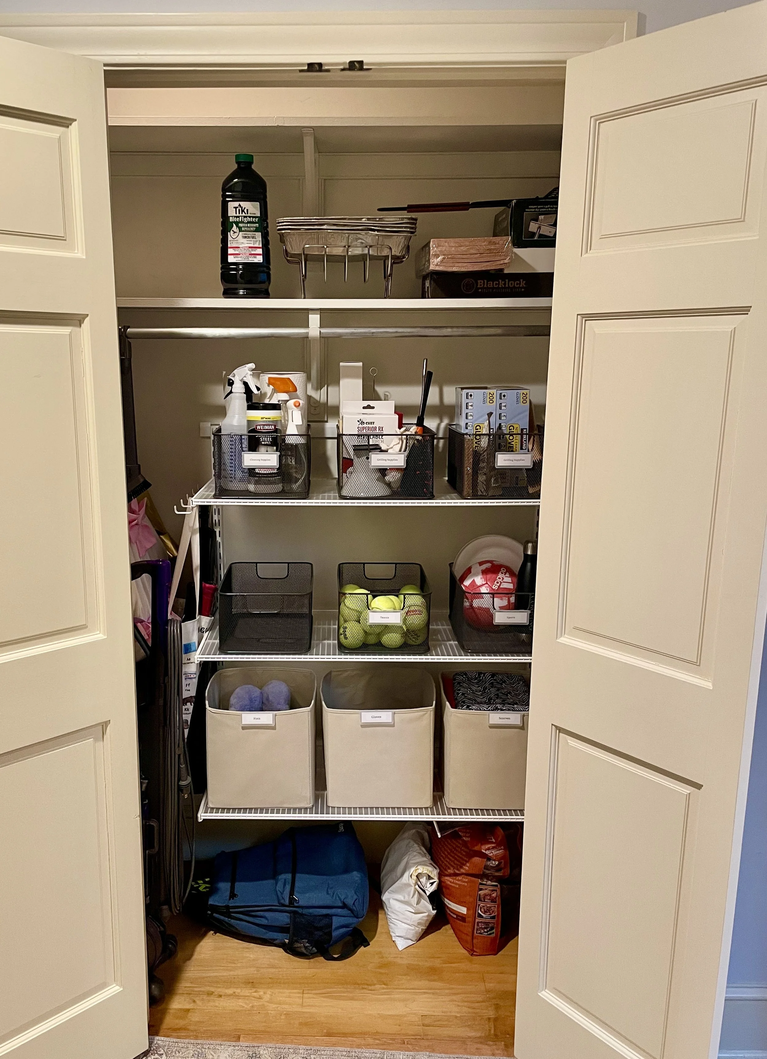 Hallway Closet After