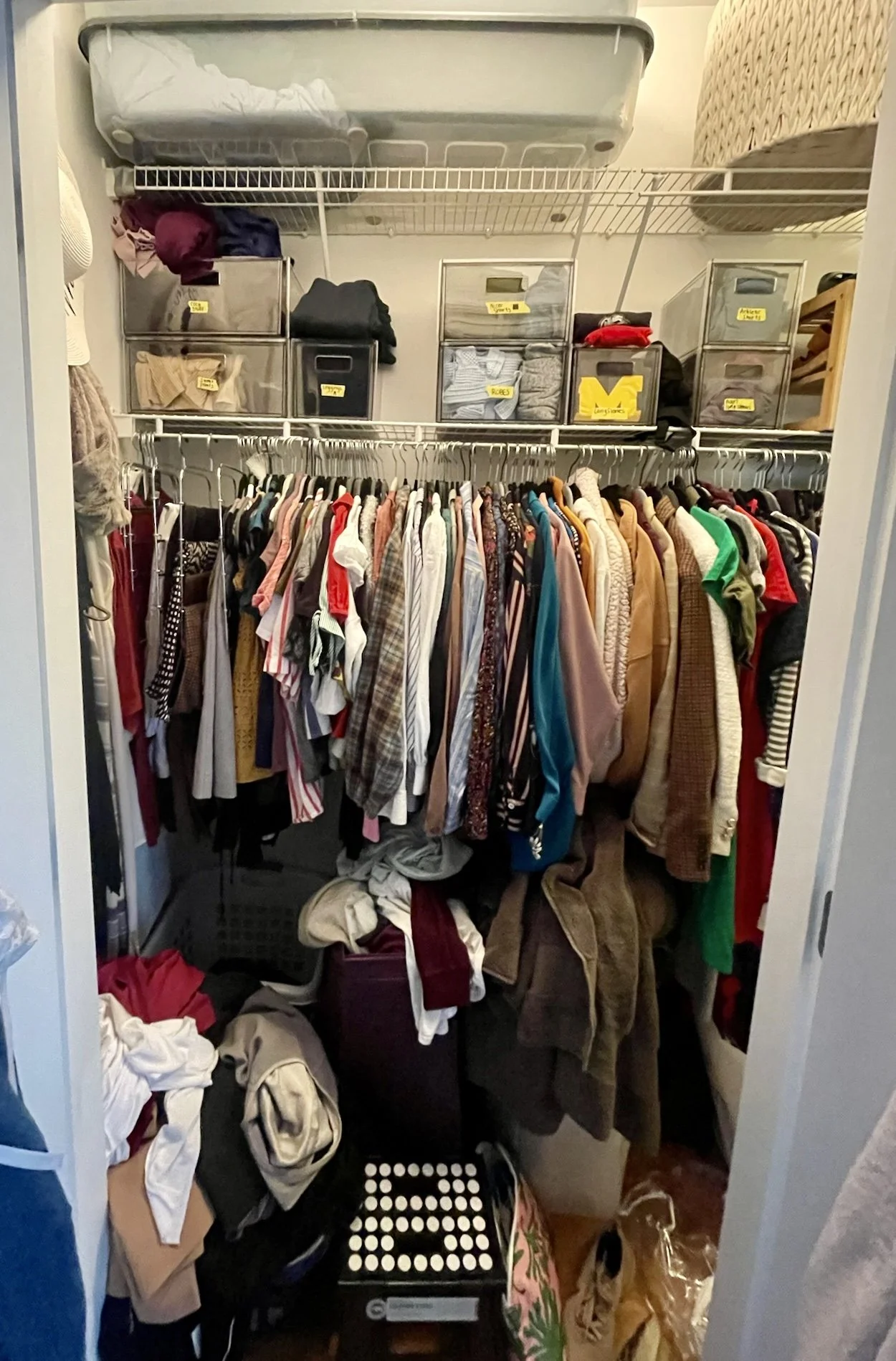 Primary Closet Before