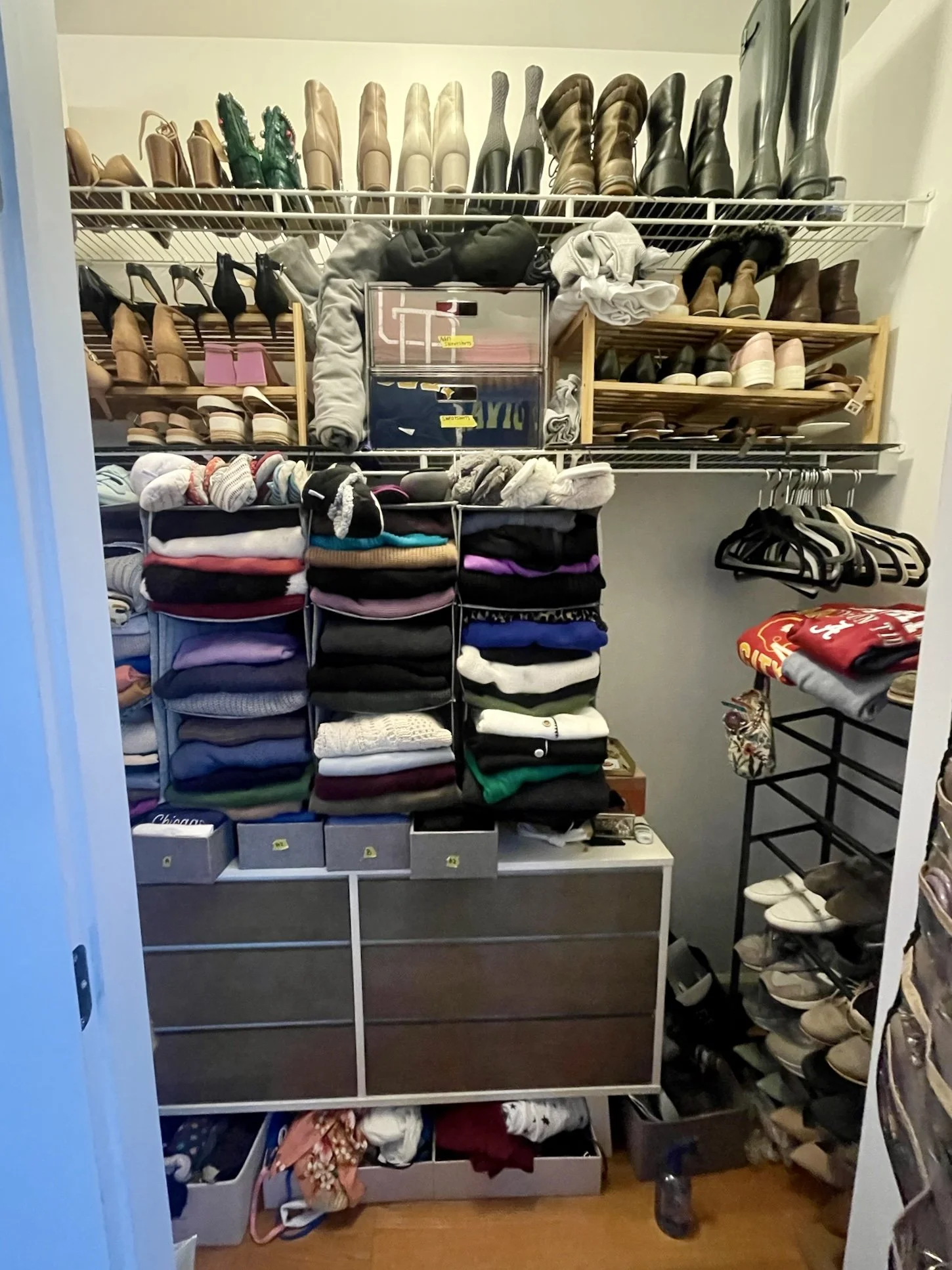 Primary Closet Before
