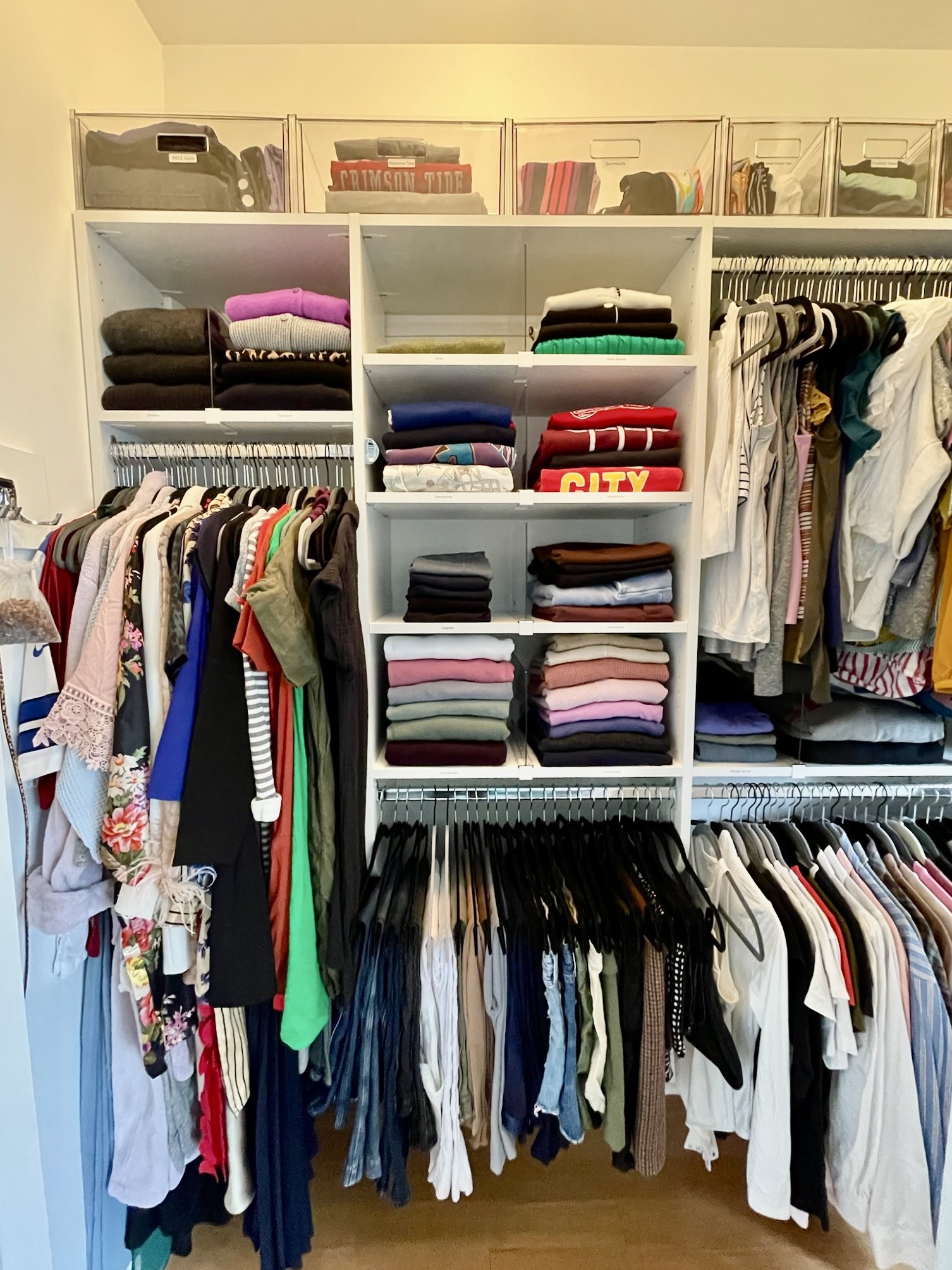 Primary Closet After