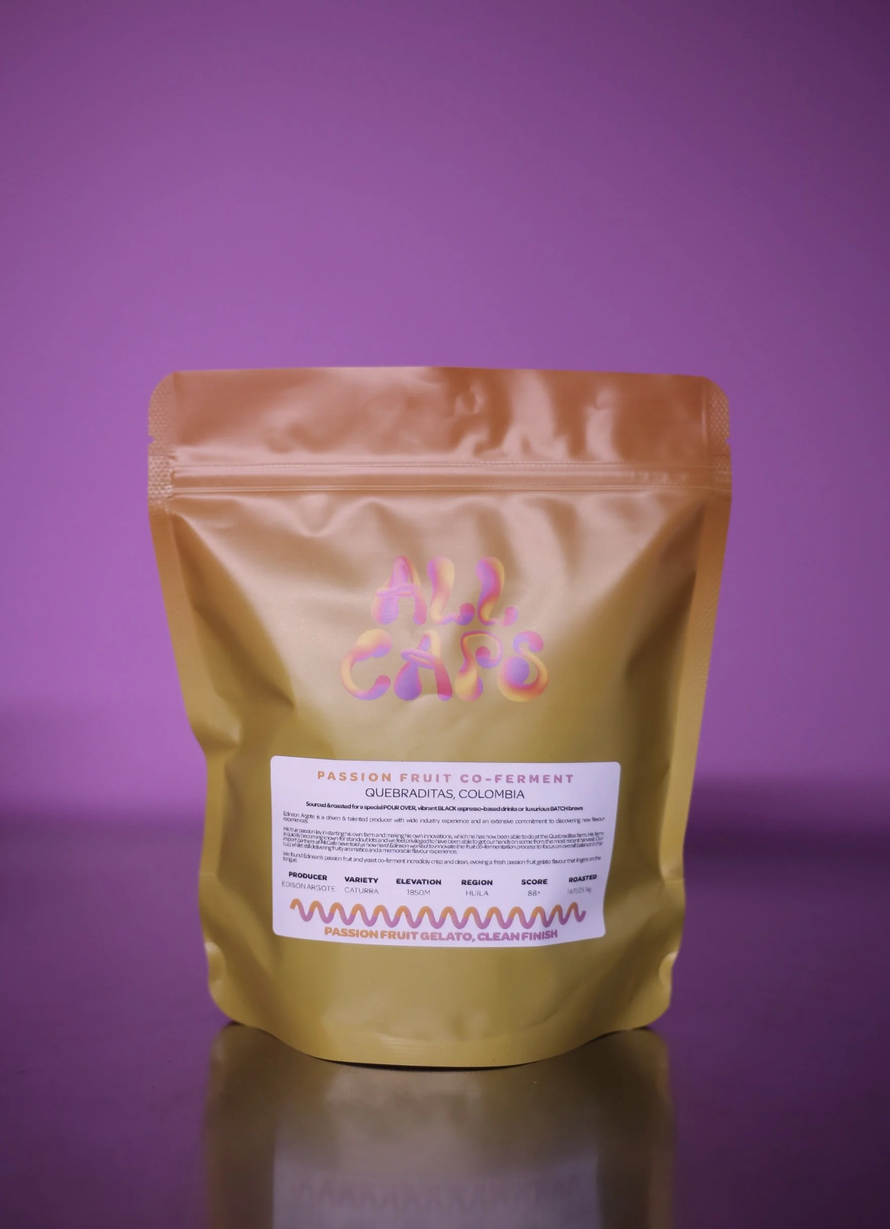 Colombia - * Passion fruit co-ferment * - Edinson Argote