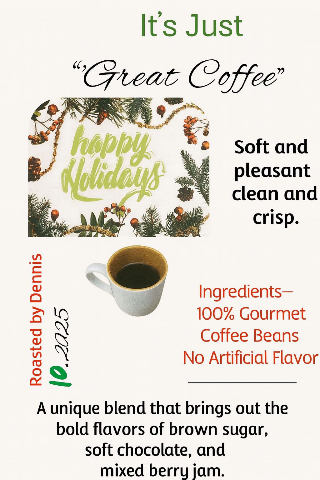 Happy Holiday Gourmet Coffee.png