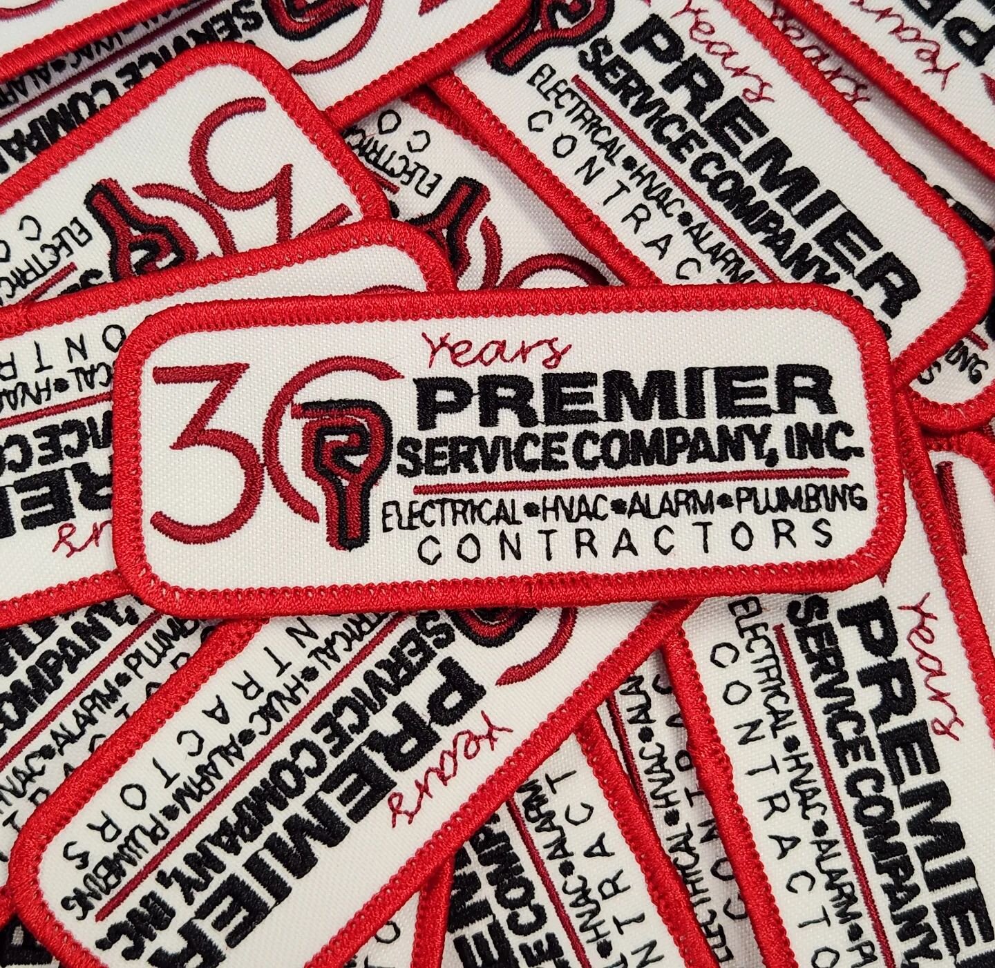 We've got patches! These patches are easily applied to anything through heat pressing but look just like embroidery! Lets discuss how we can make a patch perfect for you, your team, or your business.