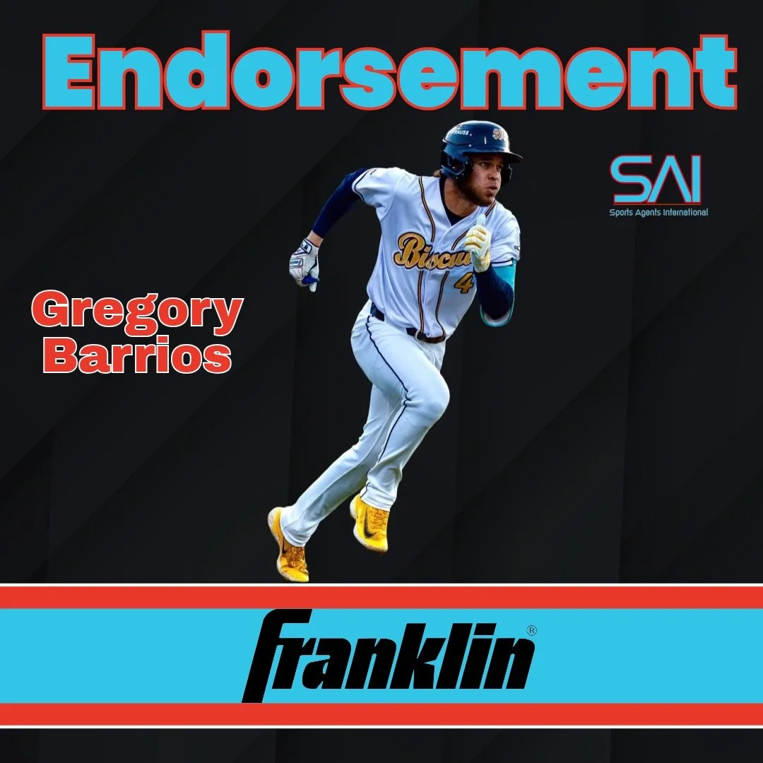 Congratulations to Gregory Barrios on signing an endorsement deal with Franklin for the 2026 season