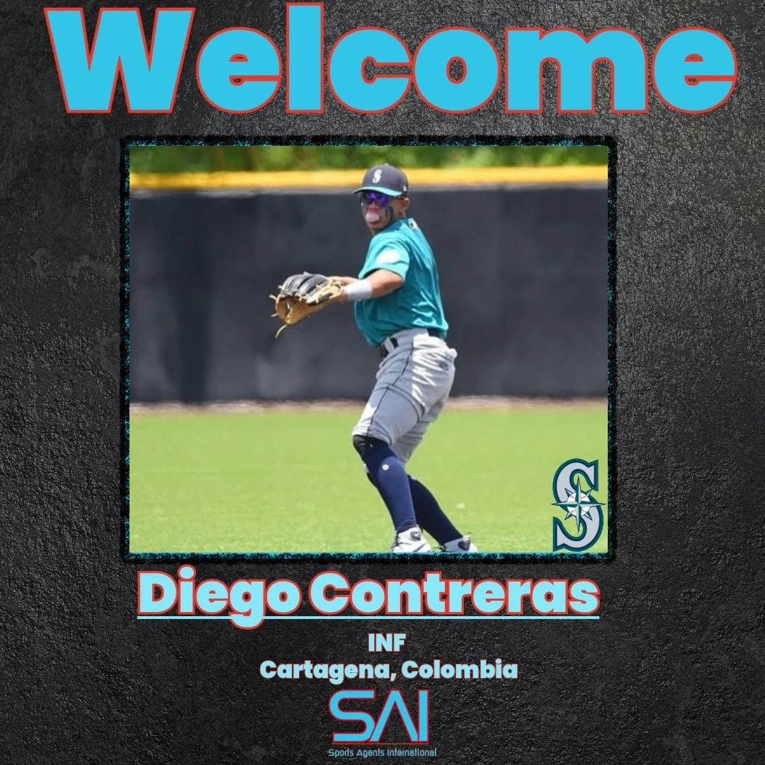 We&rsquo;re excited to welcome Diego Contreras to the SAI Family! Contreras won Rookie of the Year in the Colombian Winter League and had an OPS of .863 in the DSL last season