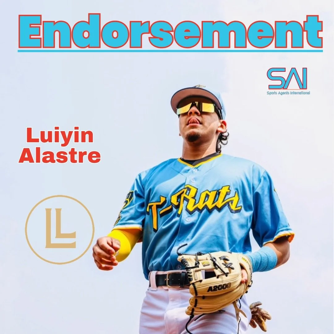 Congratulations to Luiyin Alastre on signing an endorsement deal with Luccini