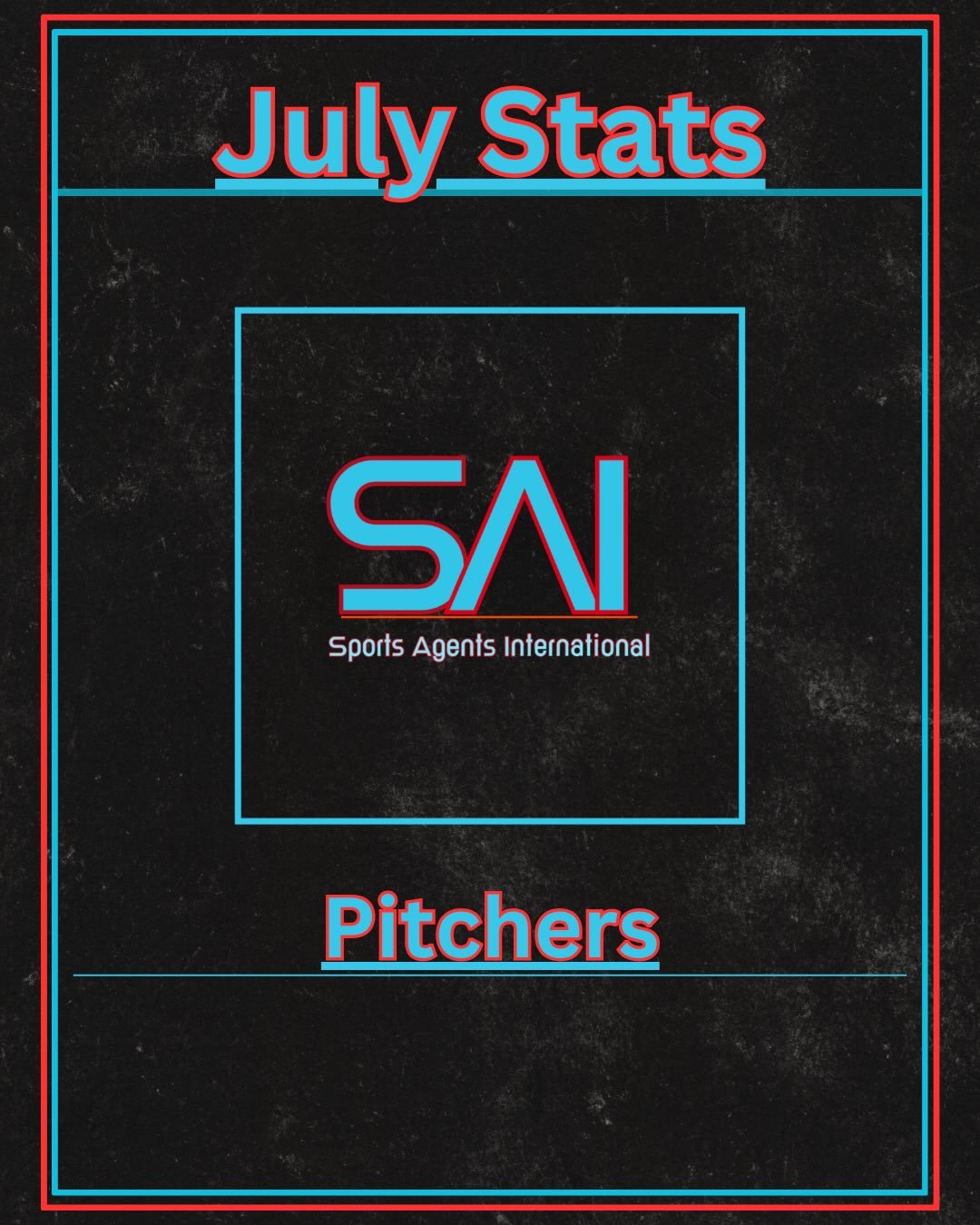 Check out some of our Pitchers who had a great July