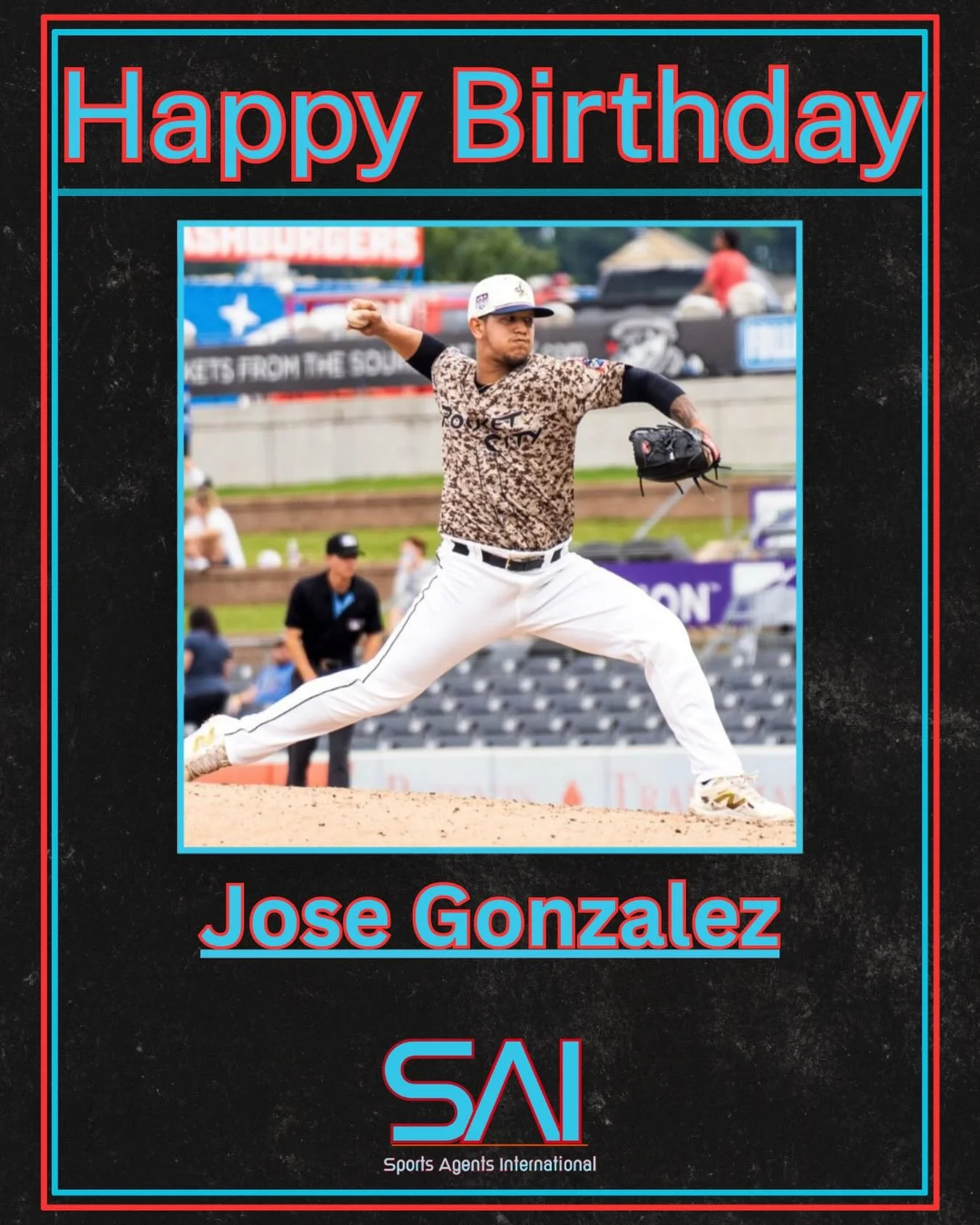 Happy birthday to Jose Gonzalez