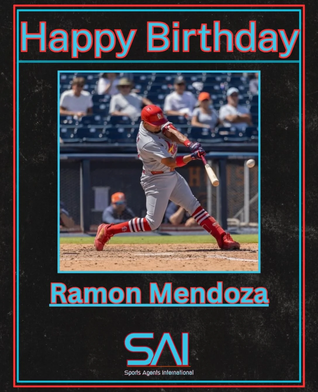 Happy birthday to Ramon Mendoza