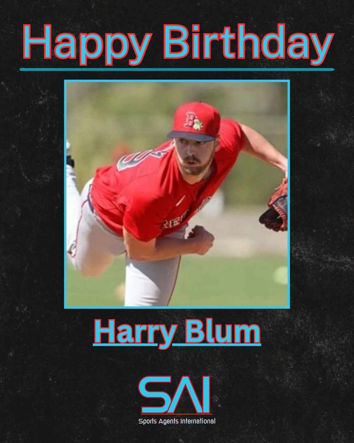 Happy birthday to Harry Blum from the SAI family