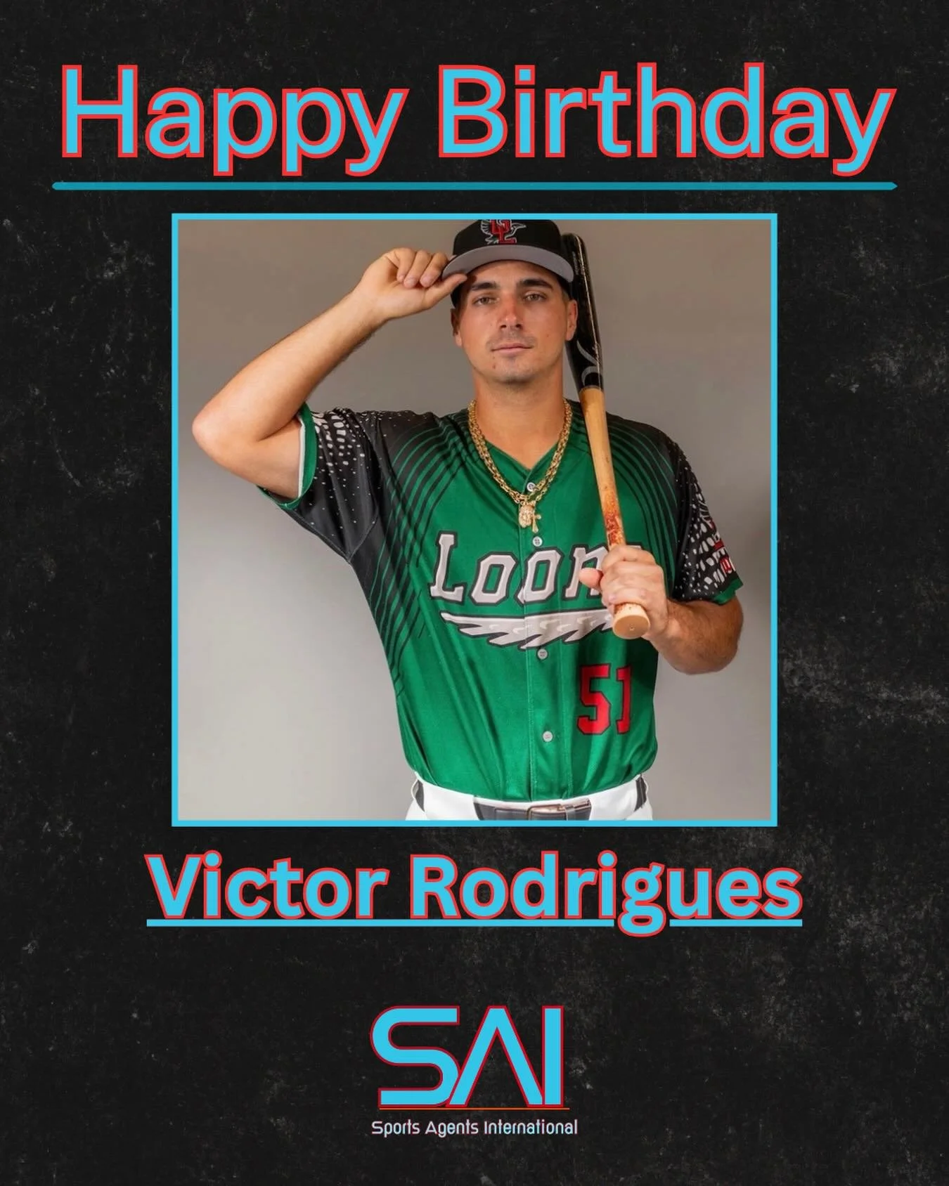 Happy birthday to Victor Rodrigues from the SAI family
